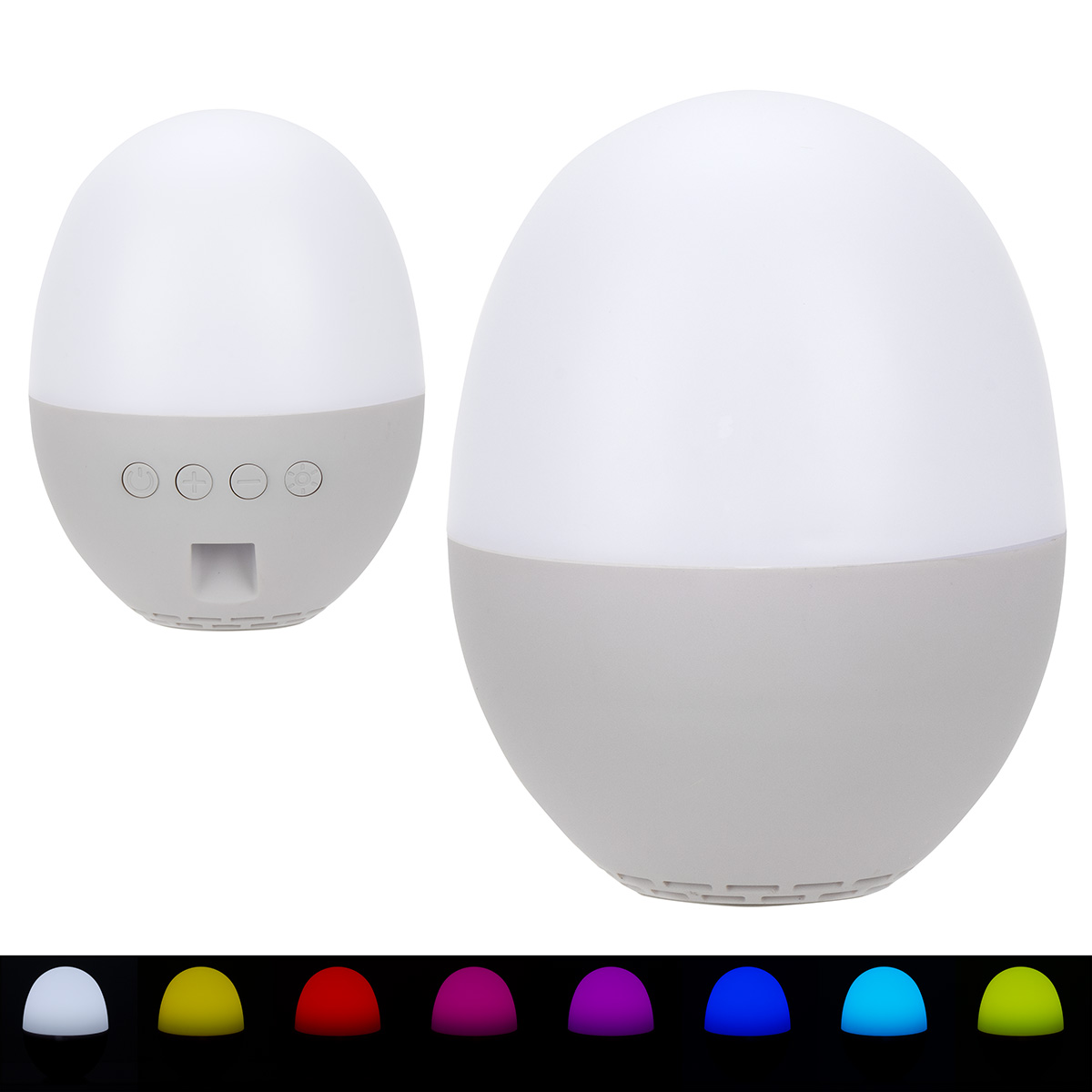 Picture of Audio Dome Lighted Wireless Speaker with White Noise Sounds