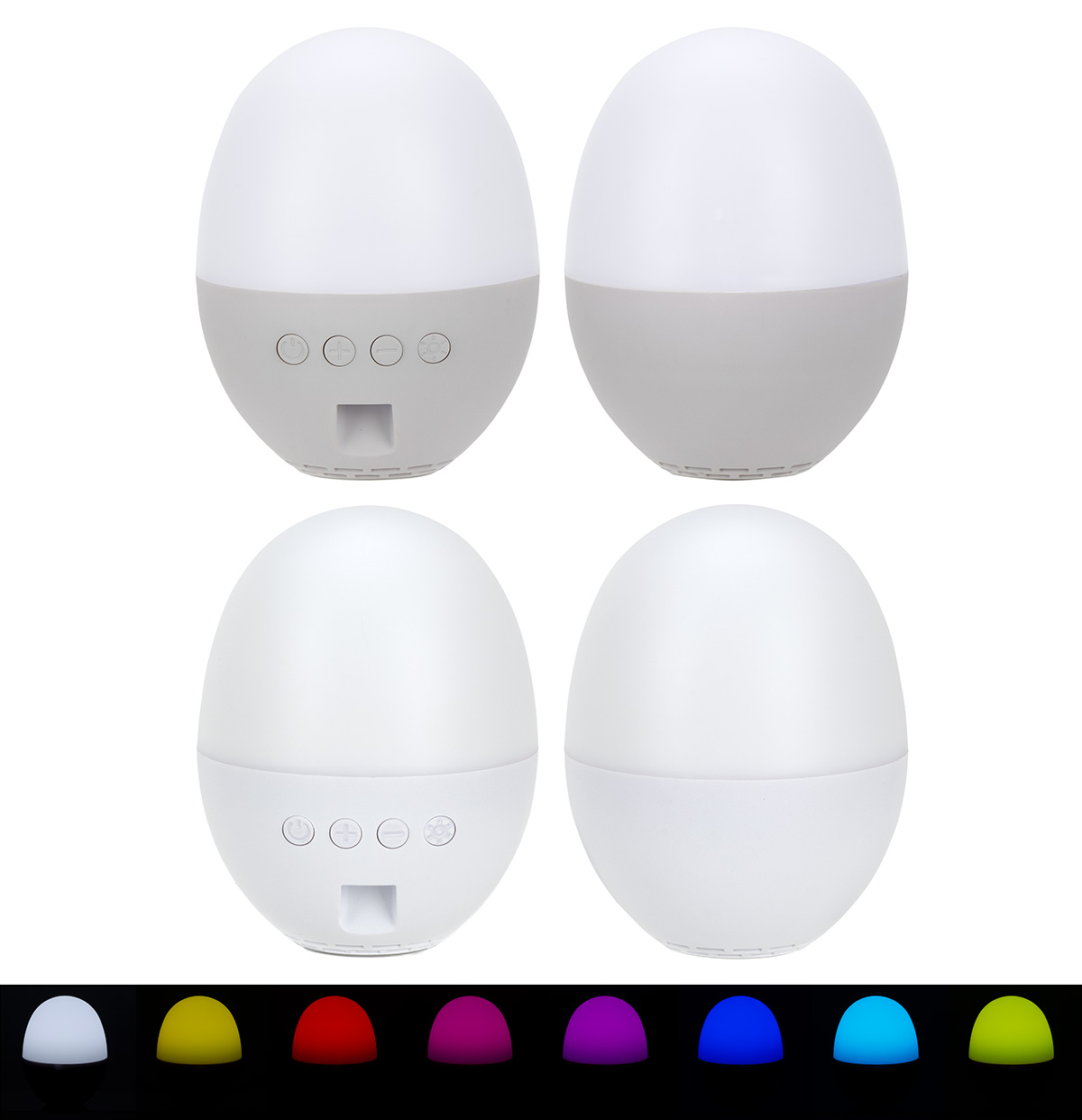 Picture of Audio Dome Lighted Wireless Speaker with White Noise Sounds