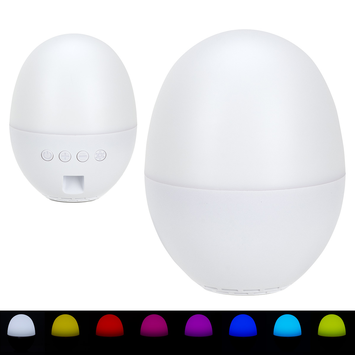 Picture of Audio Dome Lighted Wireless Speaker with White Noise Sounds