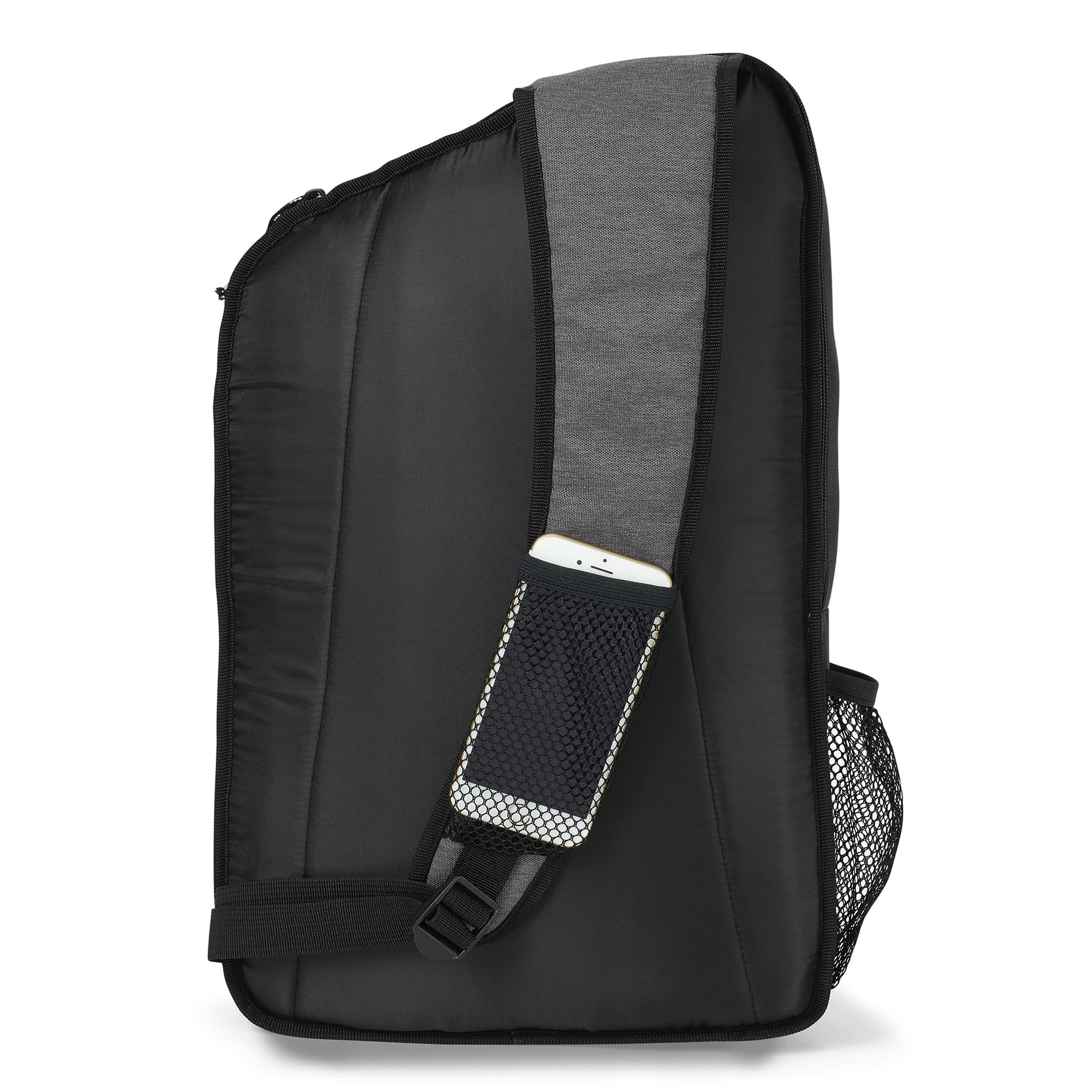 Picture of McKinley Laptop Sling Bag - Black-Heather Grey