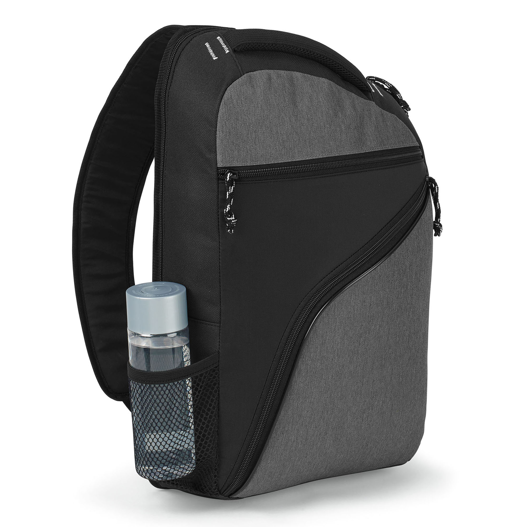 Picture of McKinley Laptop Sling Bag - Black-Heather Grey