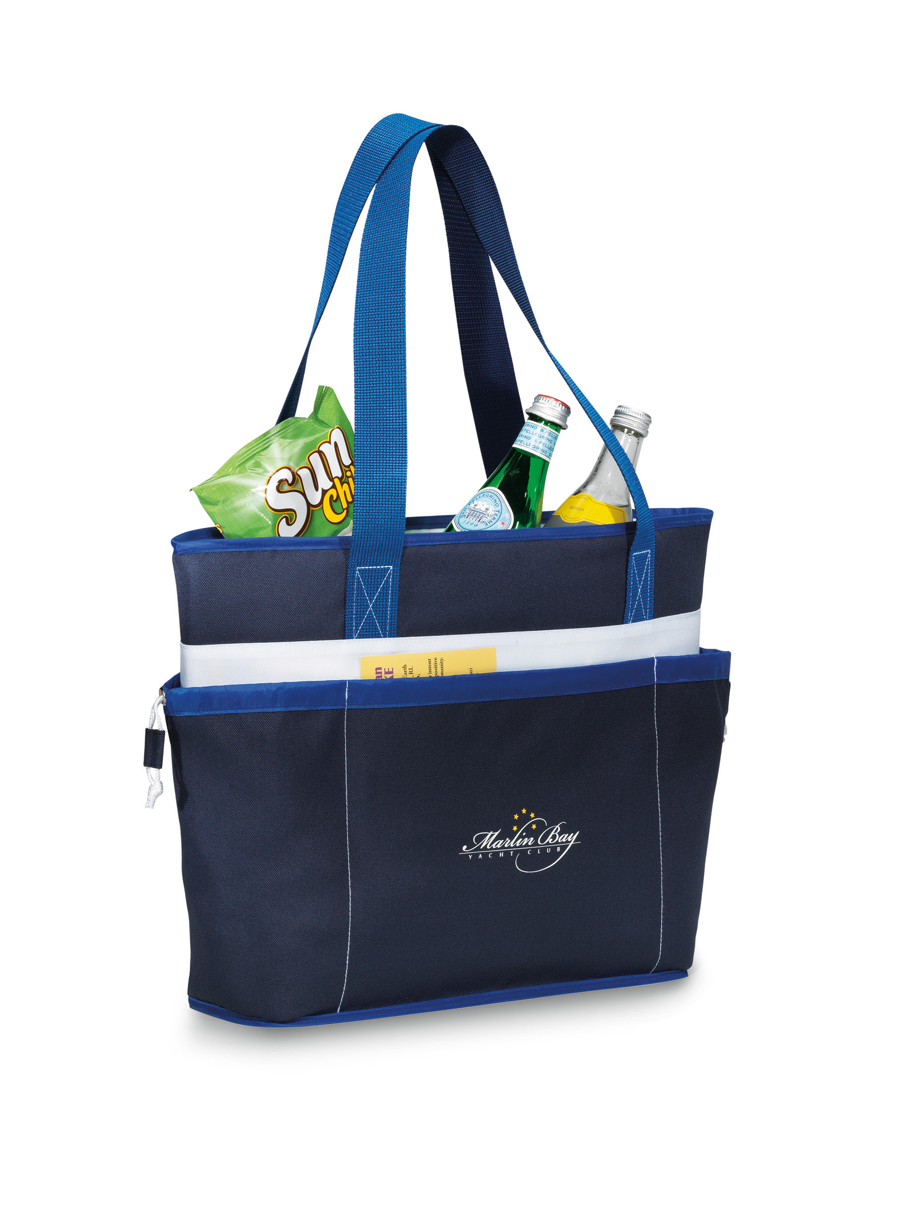 Picture of Vineyard Insulated Tote - Navy Blue