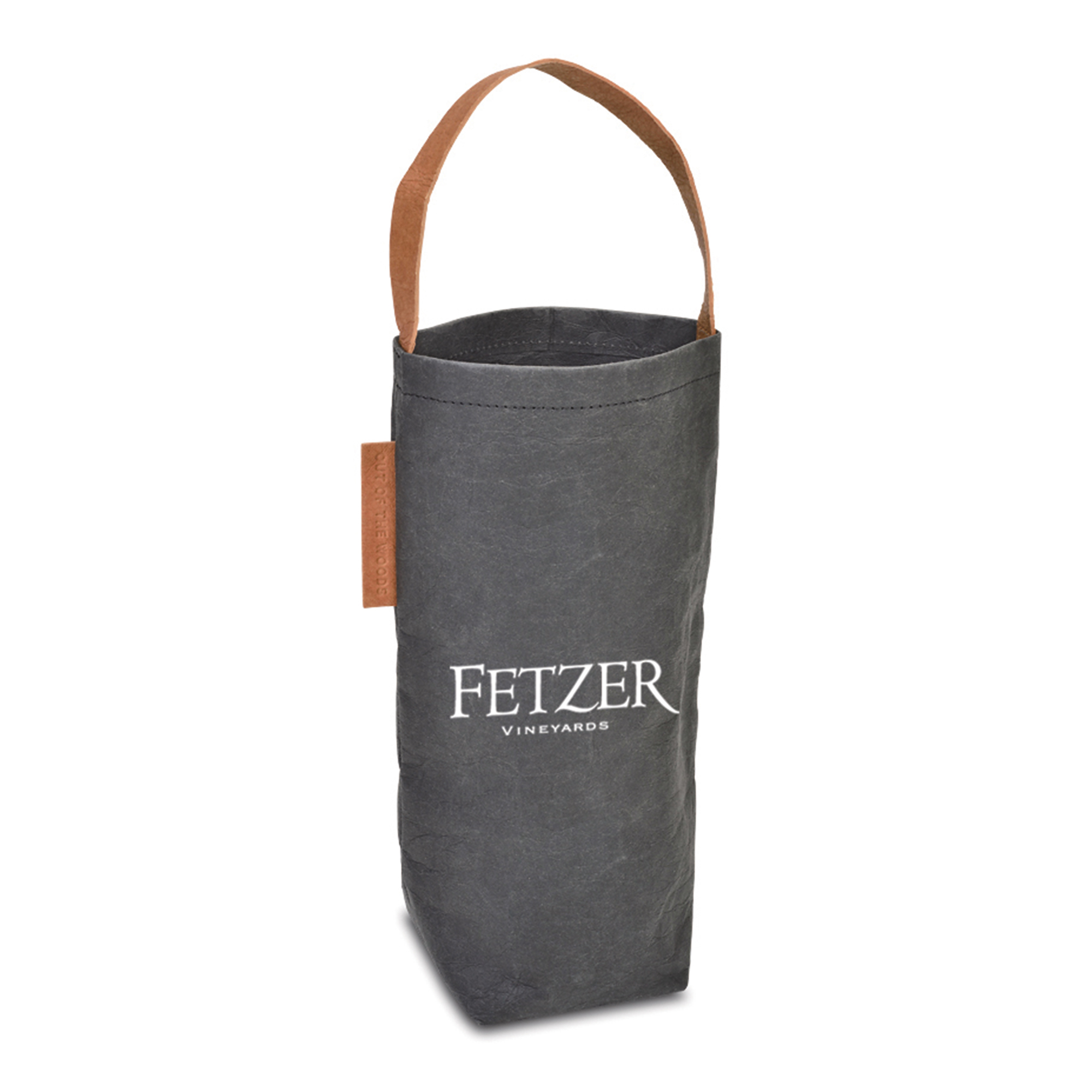 Picture of Out of the Woods Connoisseur Wine Tote - Ebony