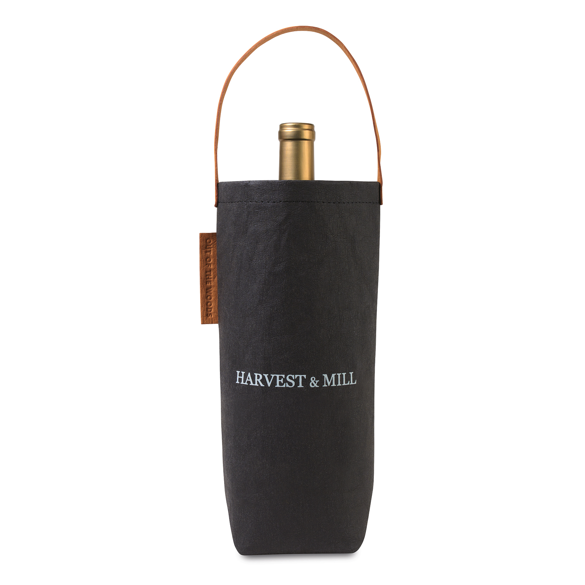 Picture of Out of the Woods Connoisseur Wine Tote - Ebony