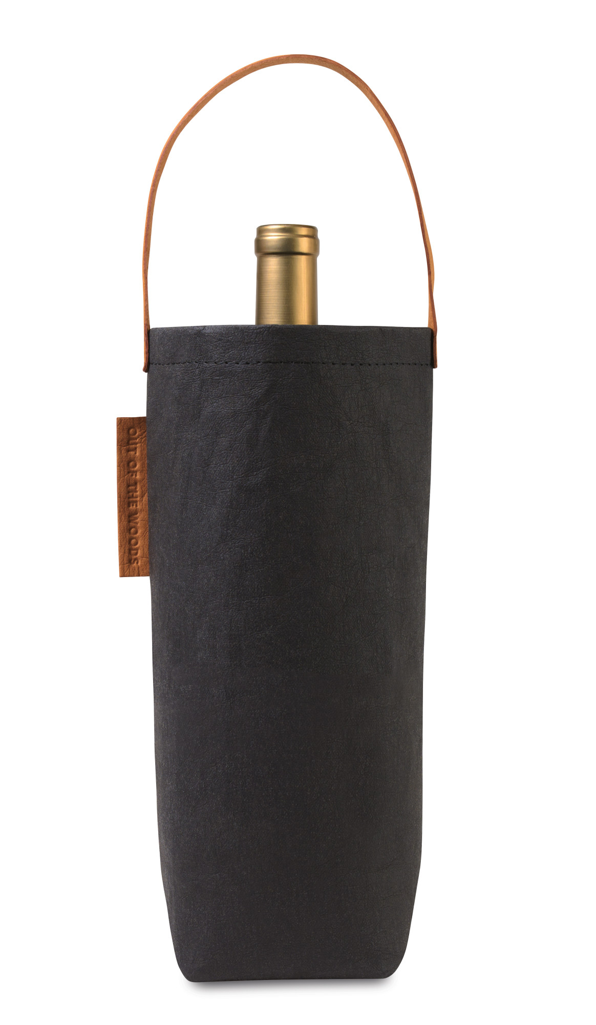 Picture of Out of the Woods Connoisseur Wine Tote - Ebony