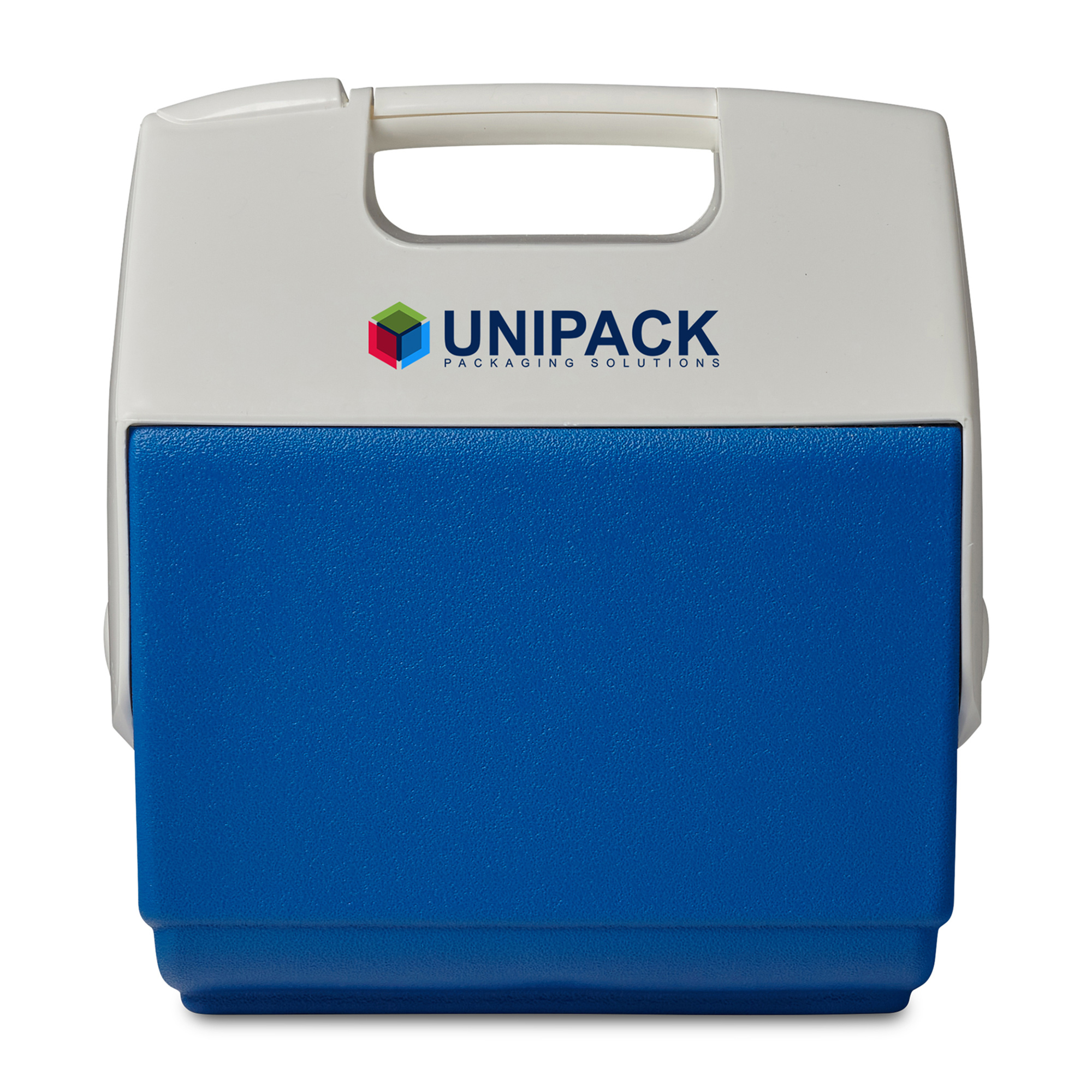 Picture of Igloo Playmate Pal 7 Qt Cooler - White-Majestic Blue