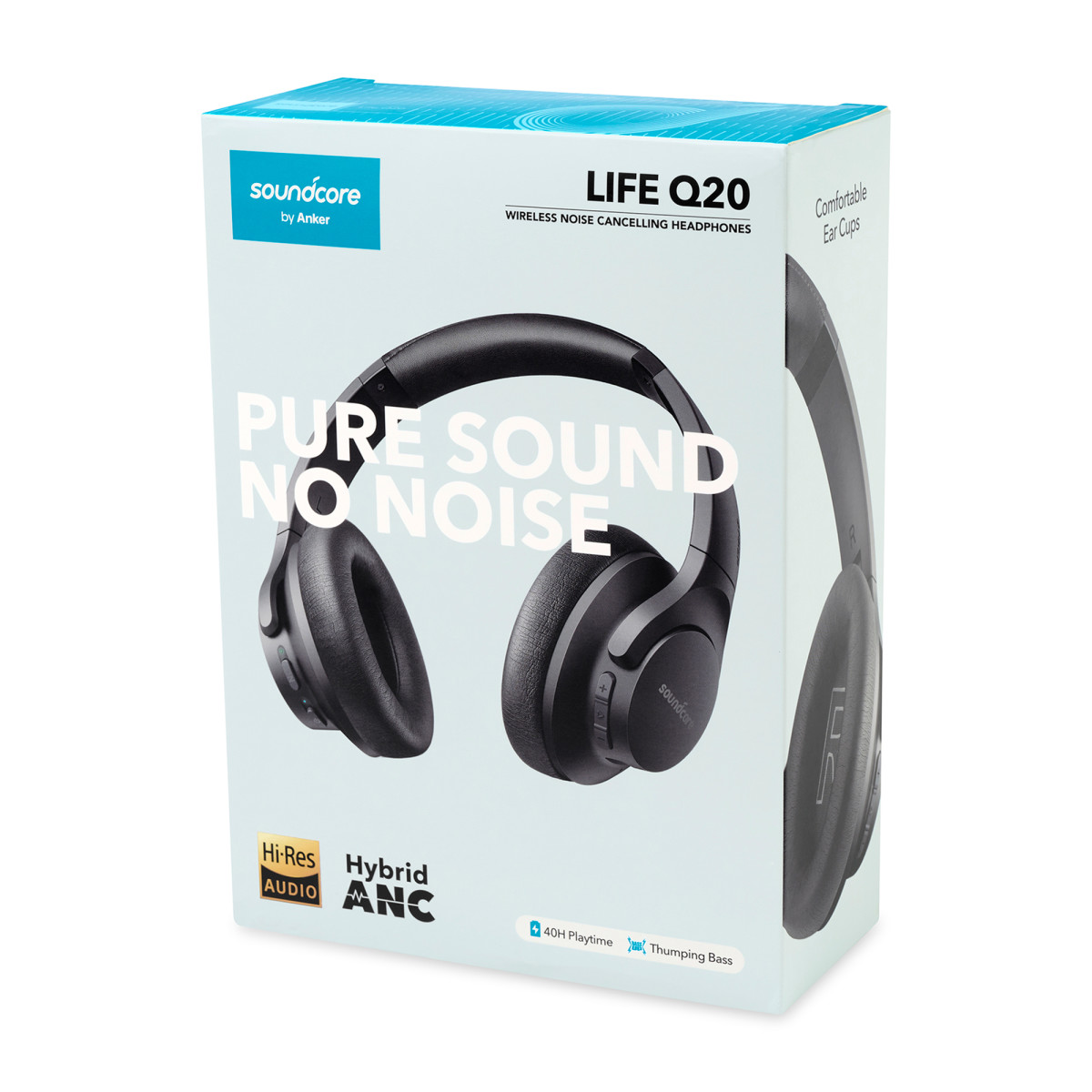 Picture of Anker Soundcore Life Q20i Wireless Noise Cancelling Headphone - Black