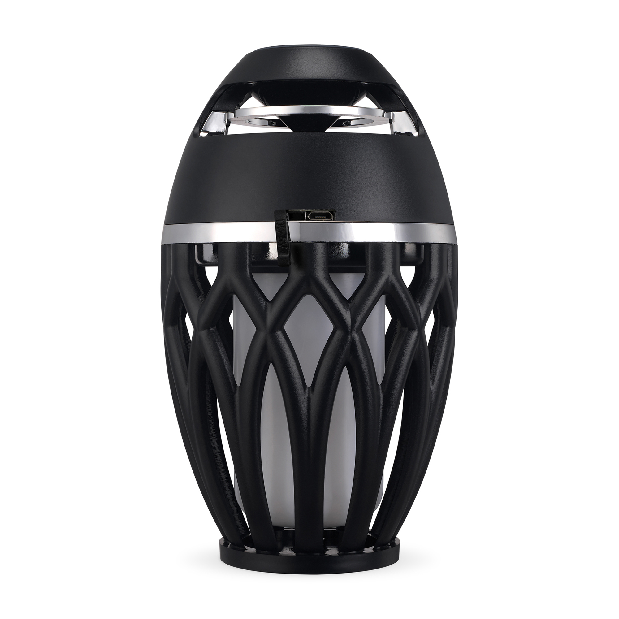 Picture of iLive Tiki & Bluetooth Speakers with LED Flame - Black