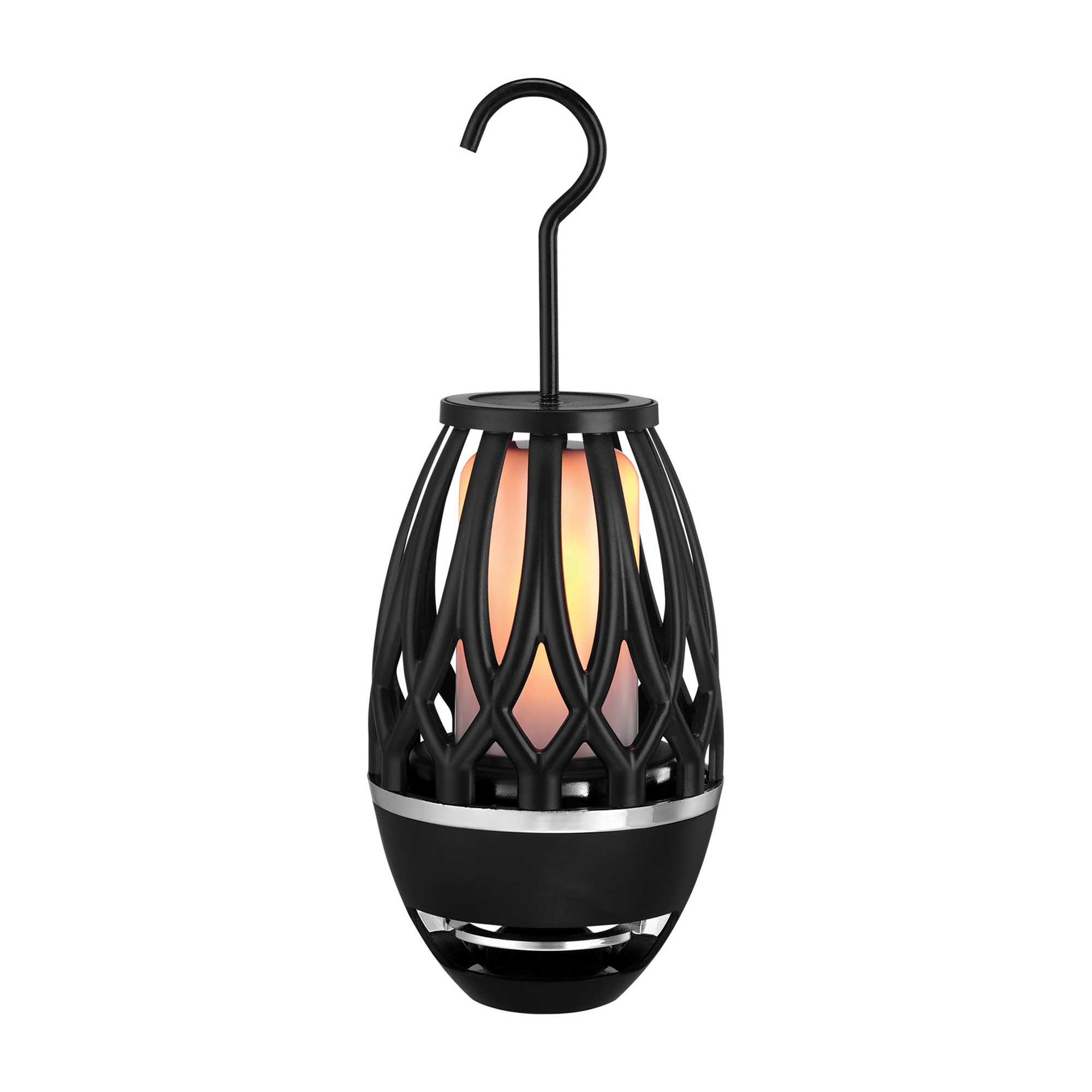 Picture of iLive Tiki & Bluetooth Speakers with LED Flame - Black