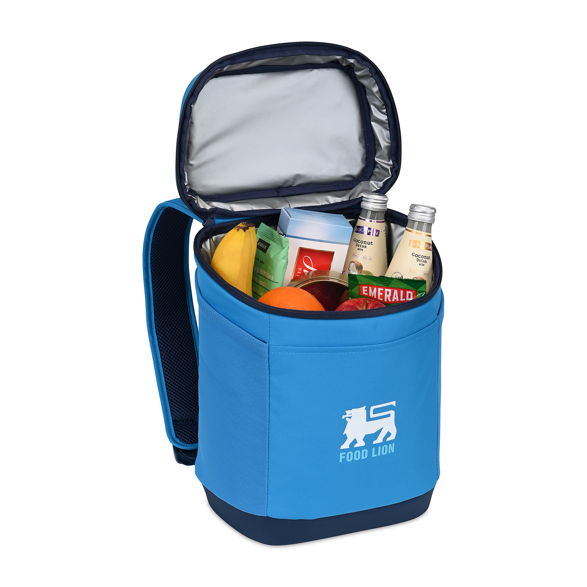 Picture of Igloo Day Chiller Recycled Poly Backpack 12 Can Soft Cooler - Brilliant Blue