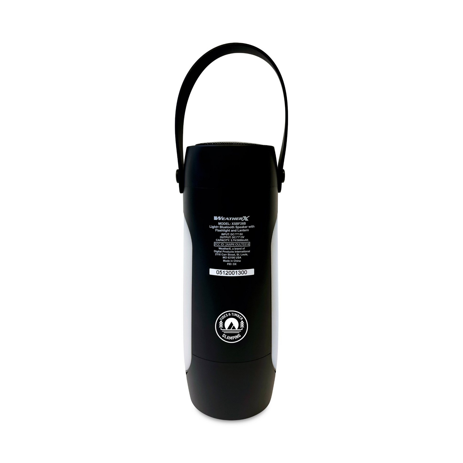 Picture of iLive WeatherX Flashlight Powerbank - Black