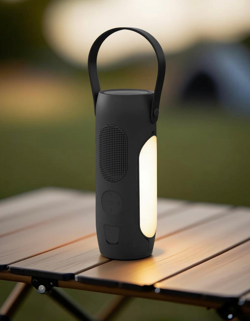 Picture of iLive WeatherX Flashlight Powerbank - Black