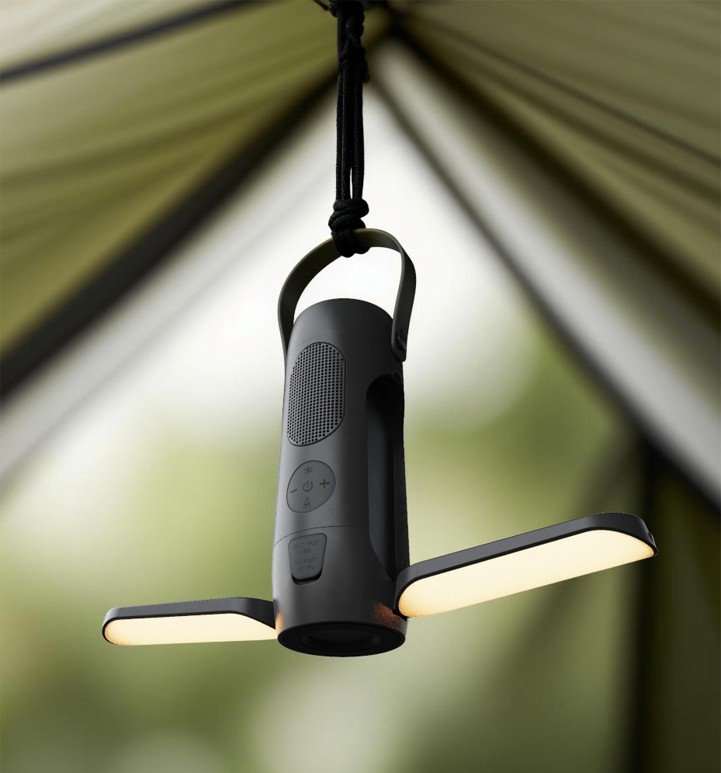 Picture of iLive WeatherX Flashlight Powerbank - Black