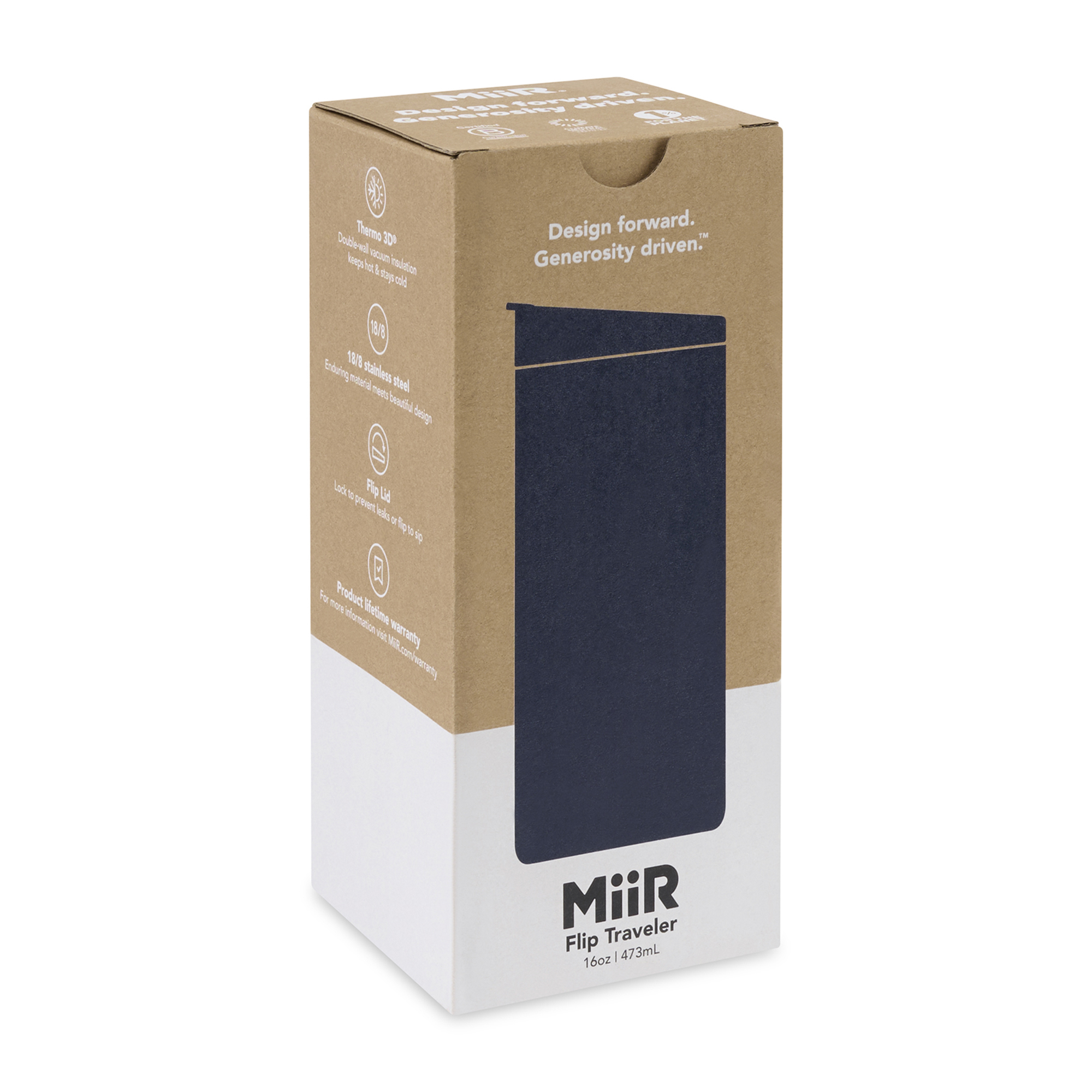 Picture of MiiR Vacuum Insulated Travel Tumbler - 16 Oz. - Tidal Blue