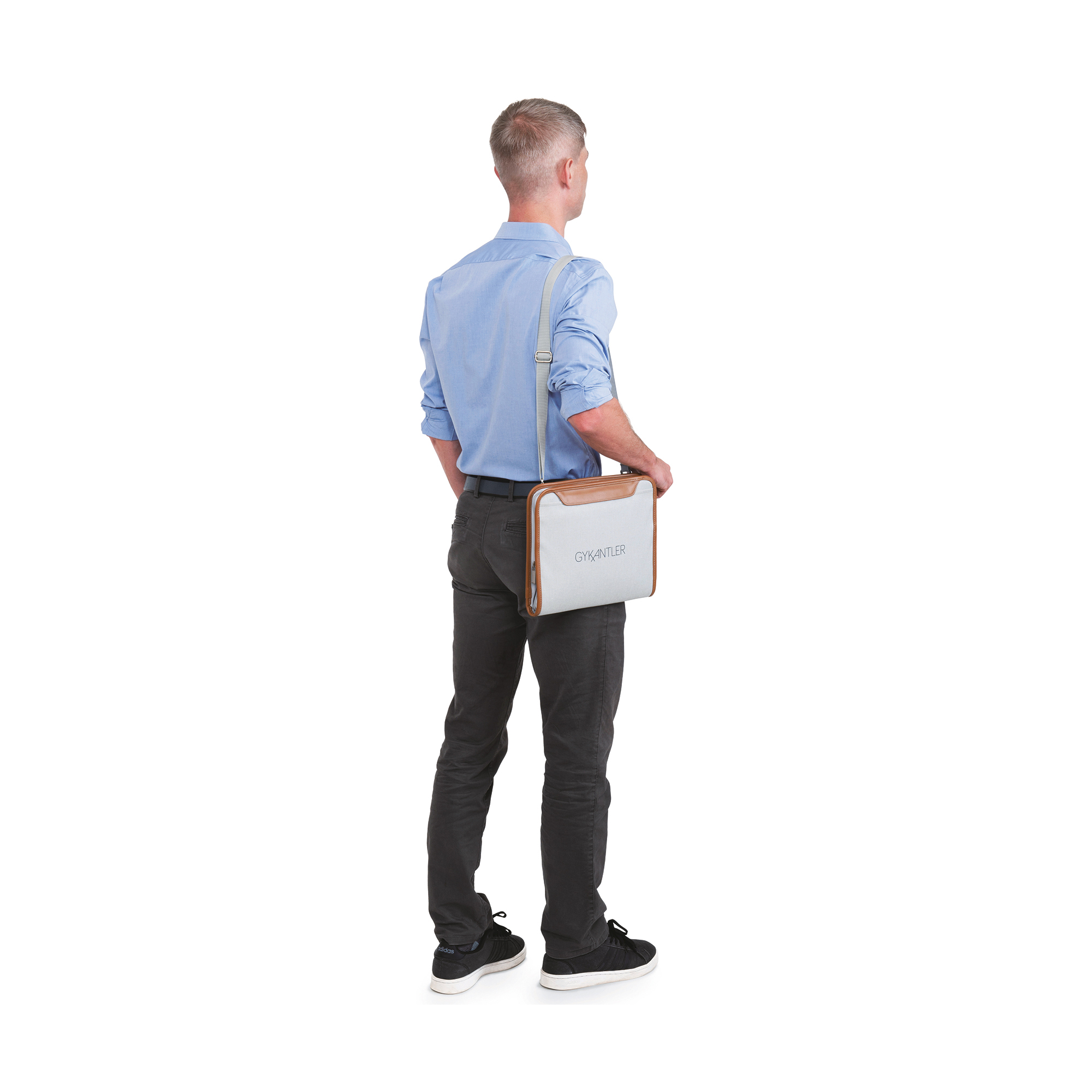 Picture of Mobile Office Hybrid Padfolio - Quiet Grey Heather