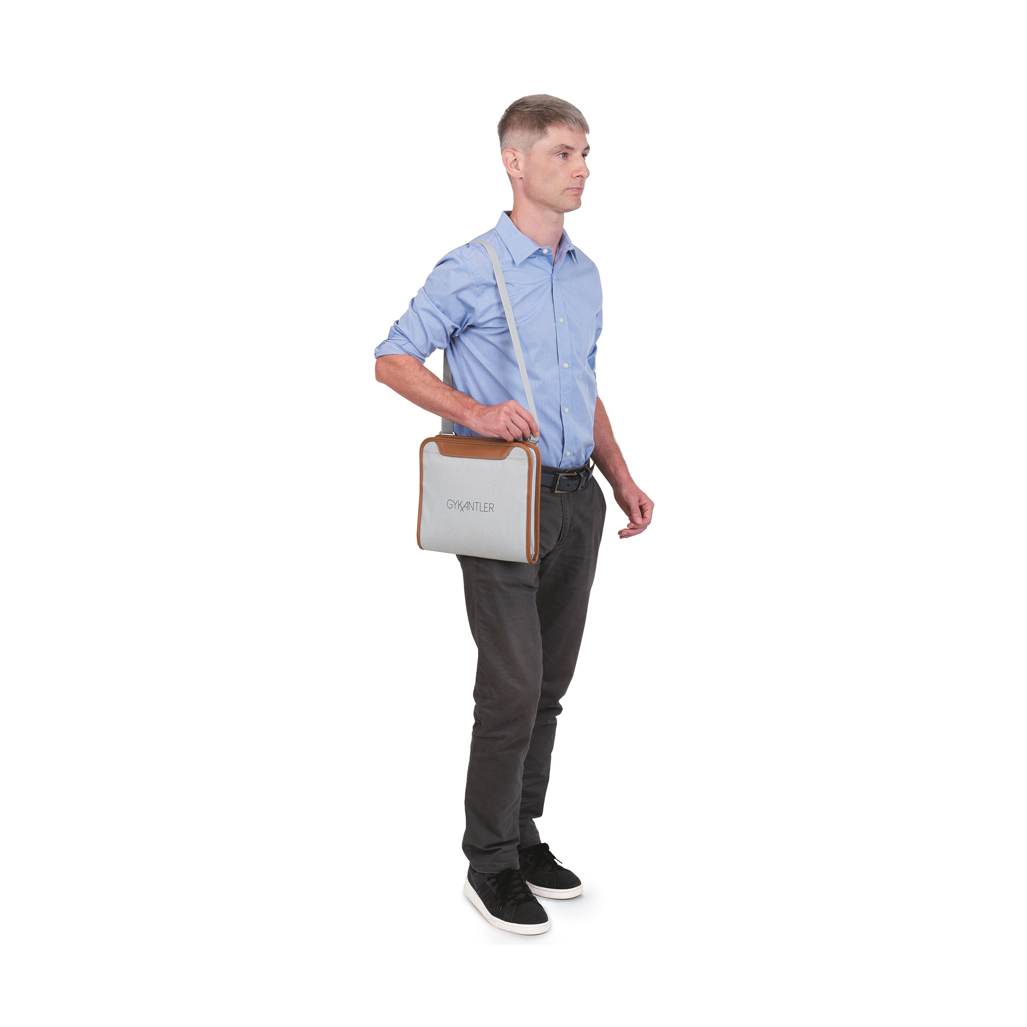 Picture of Mobile Office Hybrid Padfolio - Quiet Grey Heather