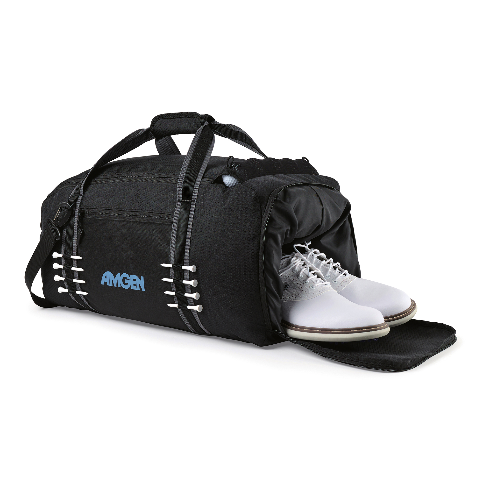 Picture of Golf Links Recycled rPET Duffel - Black