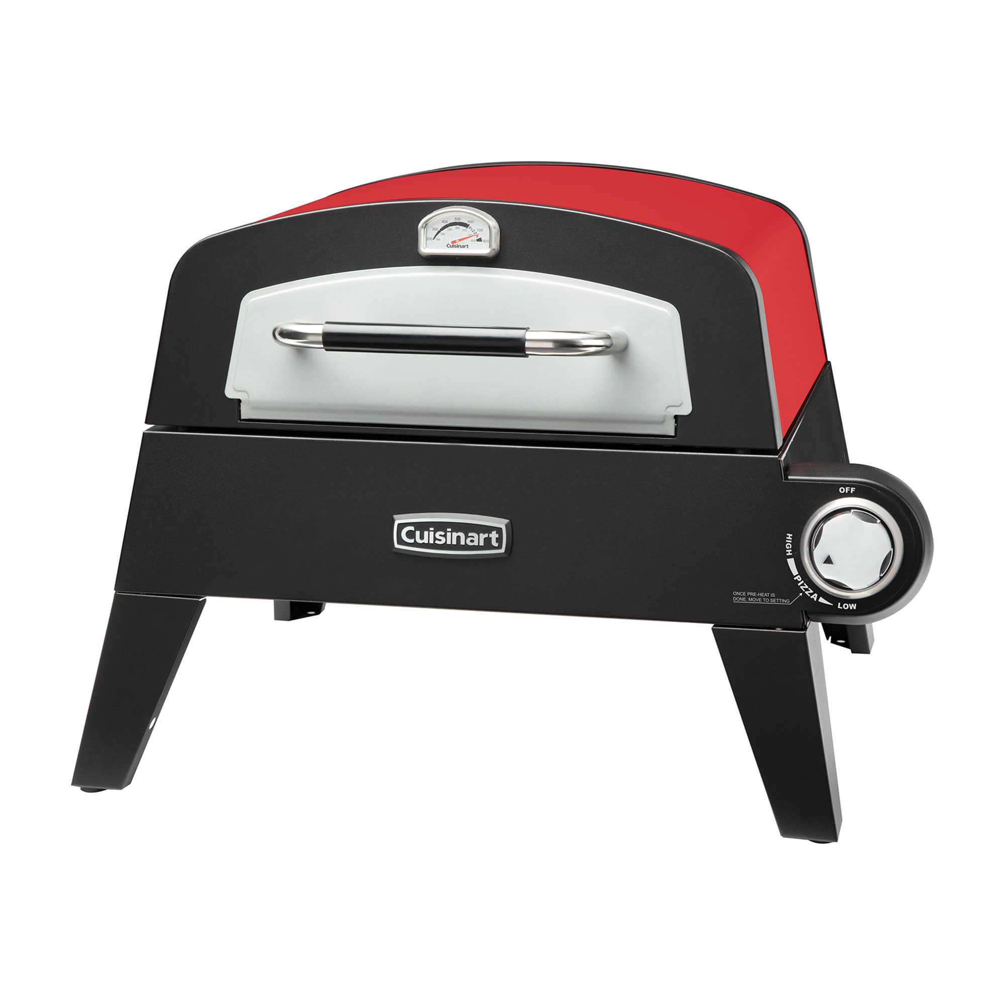 Picture of Cuisinart Outdoors Pizza Oven - Black-Red