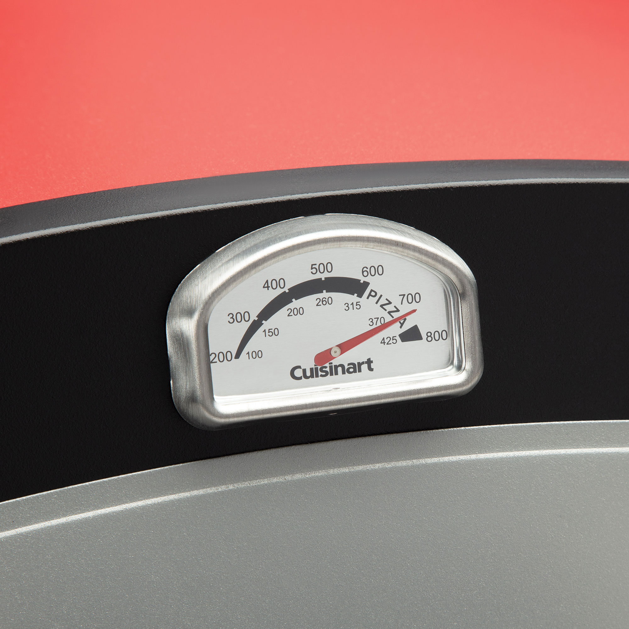 Picture of Cuisinart Outdoors Pizza Oven - Black-Red