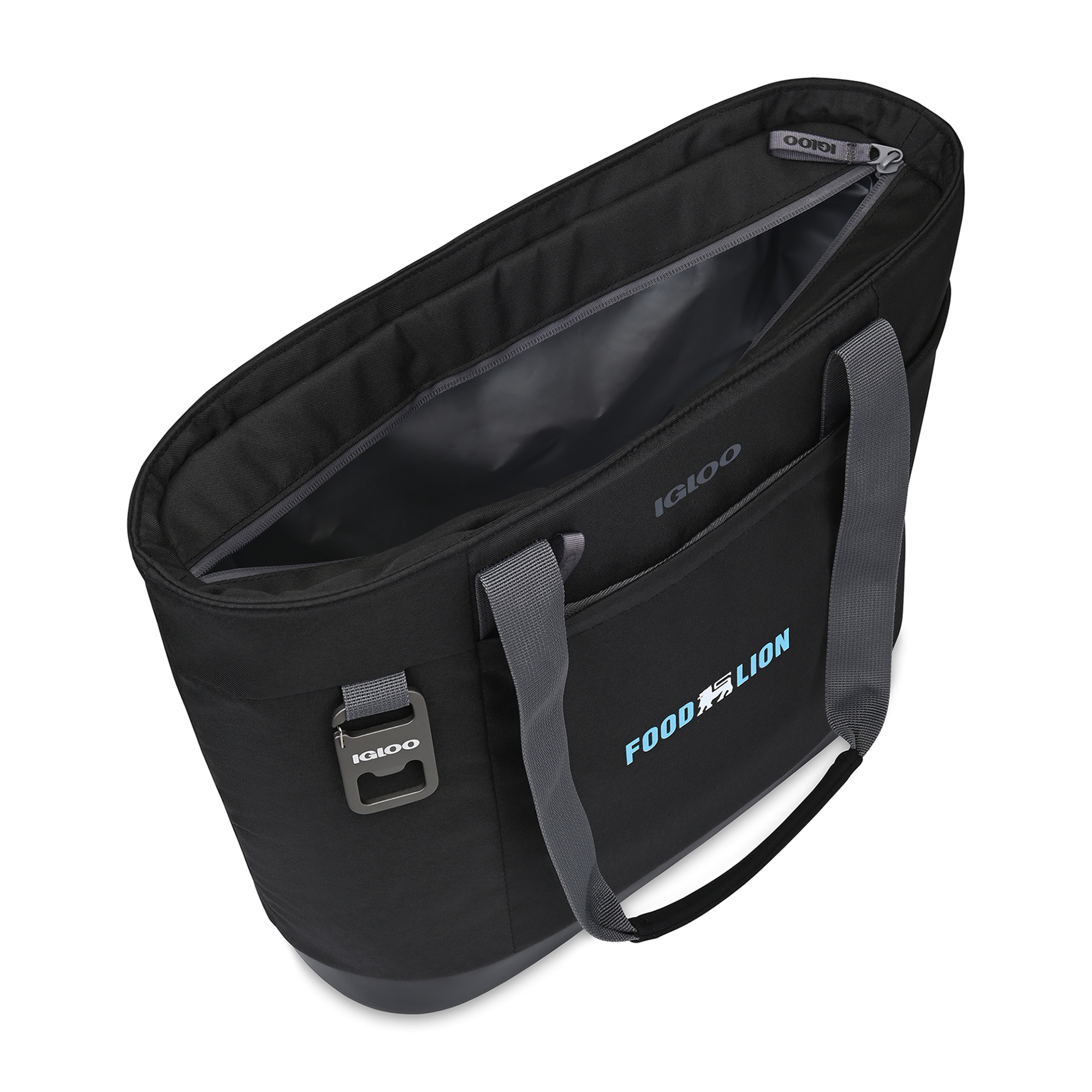 Picture of Igloo Day Chiller Recycled Poly Tote 20 Can Soft Cooler - Black