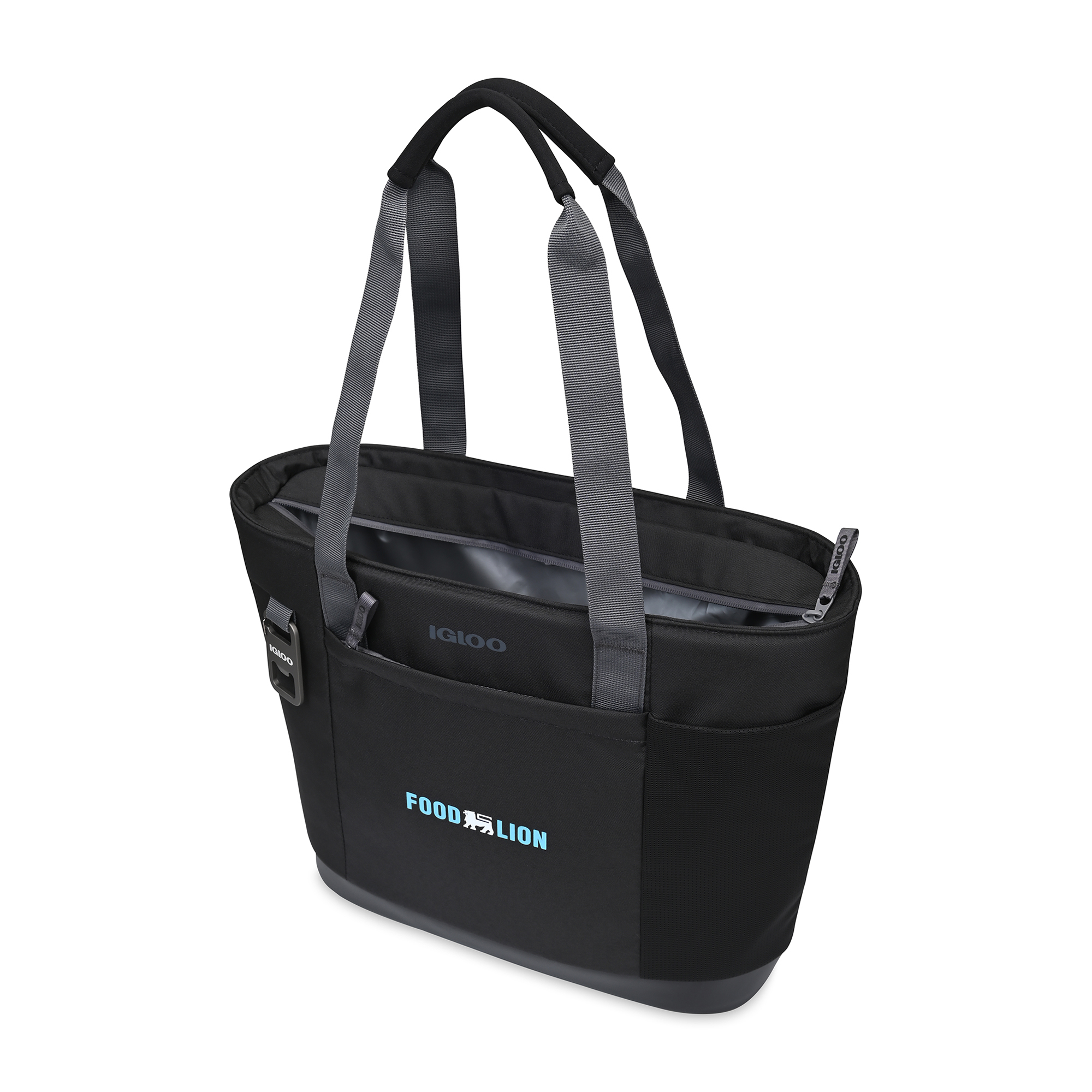 Picture of Igloo Day Chiller Recycled Poly Tote 20 Can Soft Cooler - Black