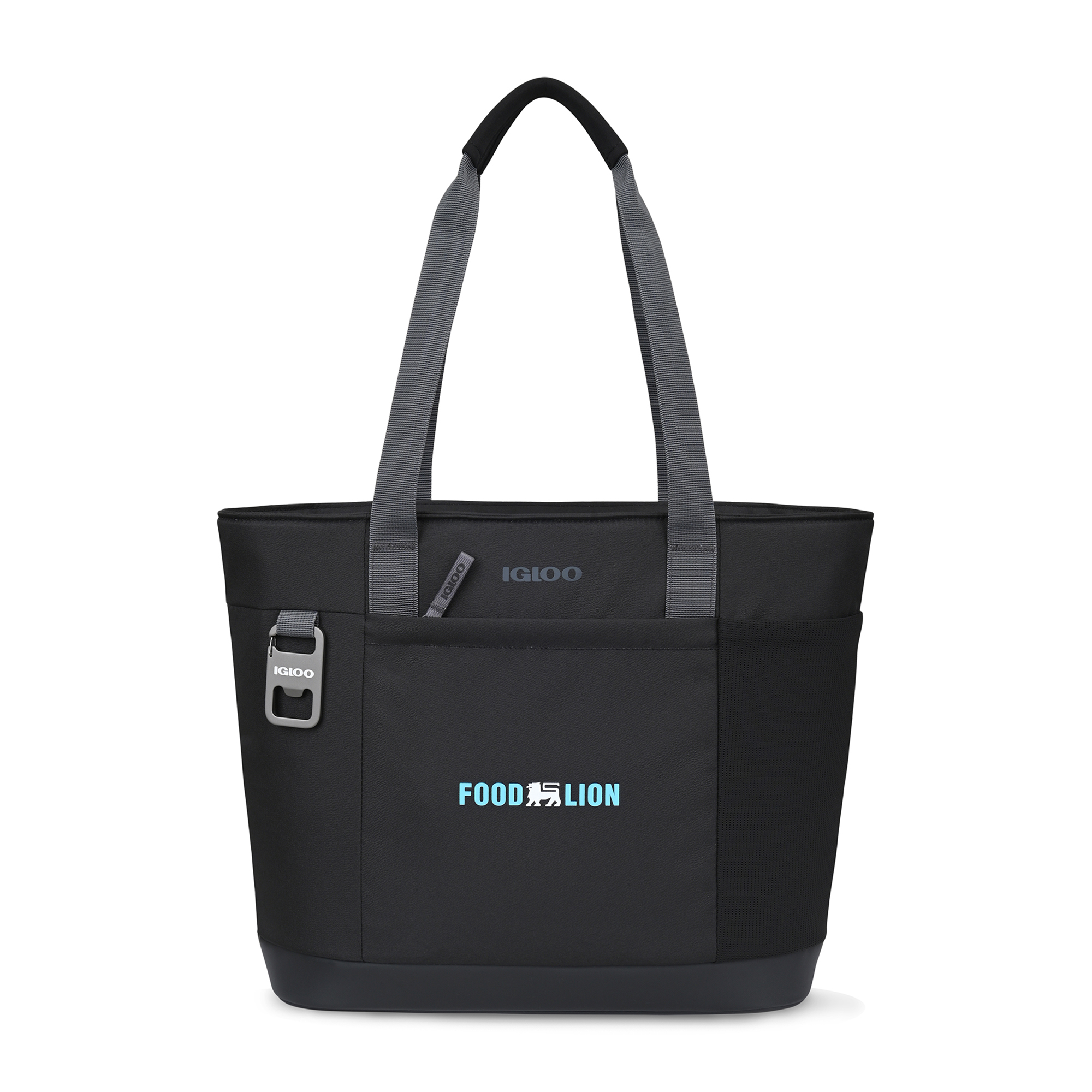 Picture of Igloo Day Chiller Recycled Poly Tote 20 Can Soft Cooler - Black