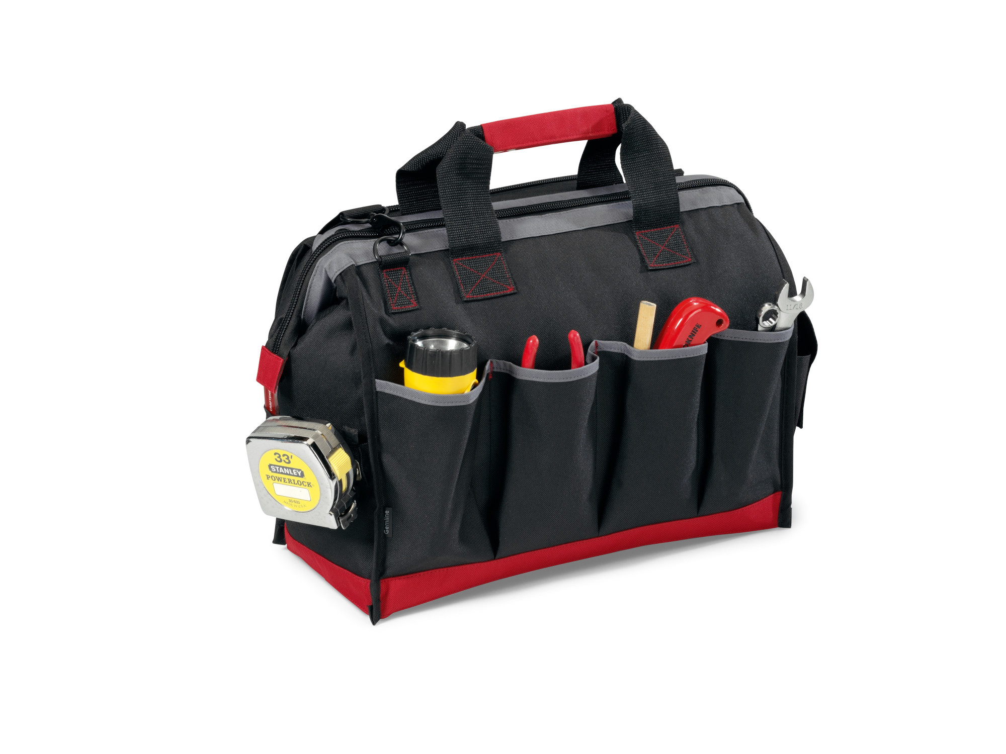 Picture of All-Purpose Tool Bag - Black-Red