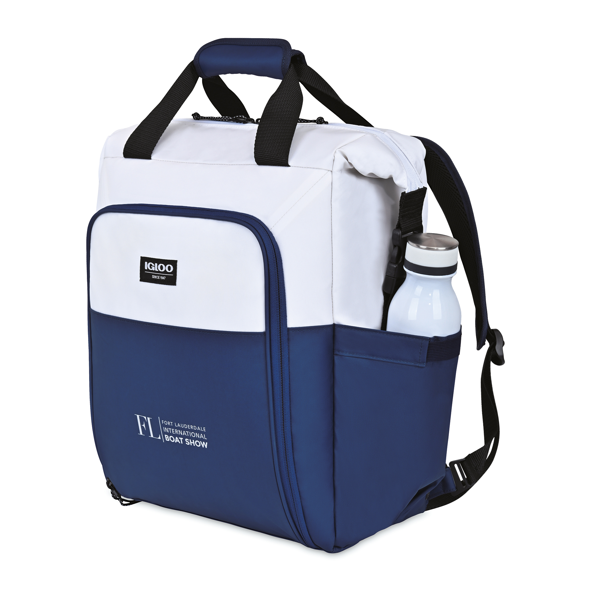 Picture of Igloo Seadrift Switch Backpack Cooler - Navy-White
