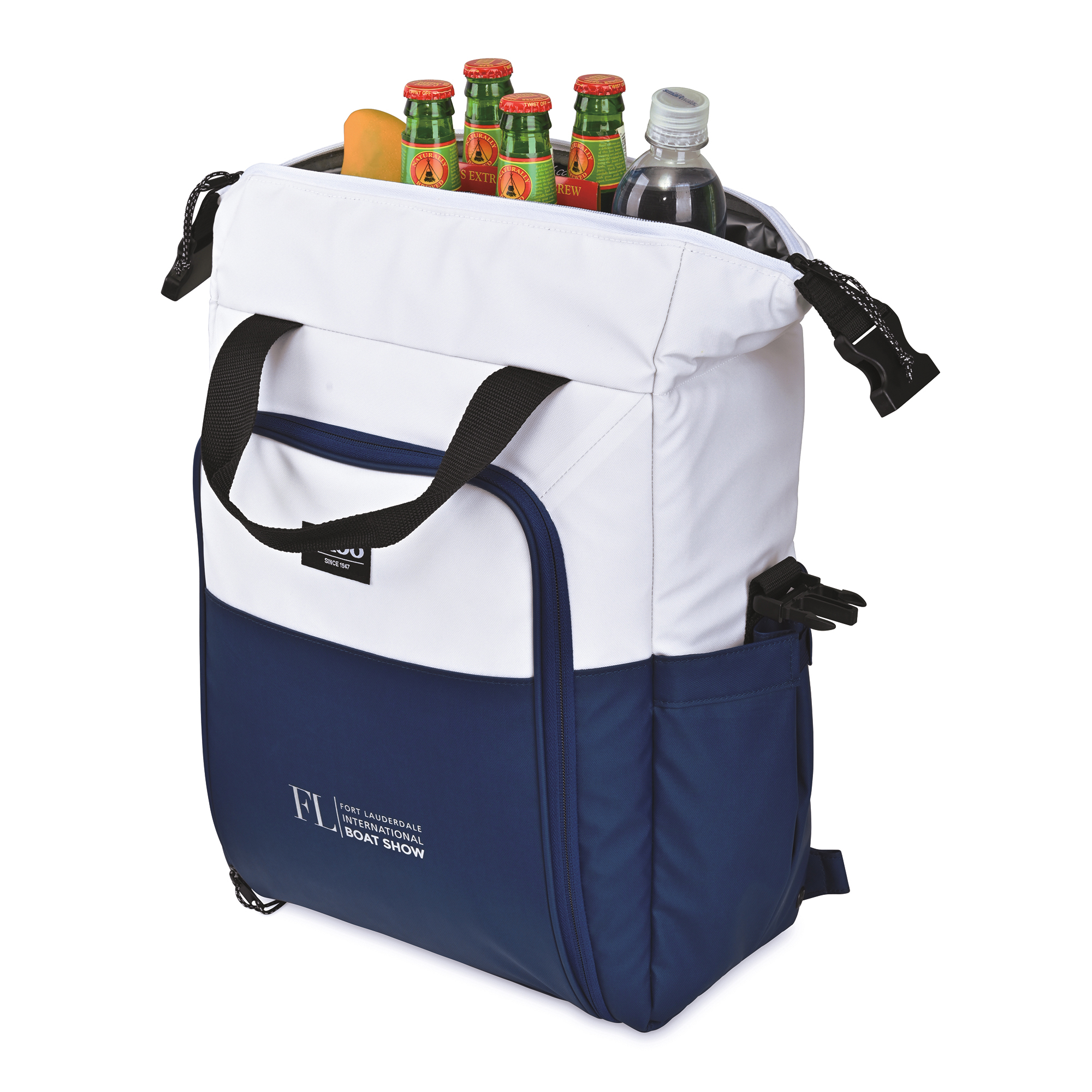 Picture of Igloo Seadrift Switch Backpack Cooler - Navy-White