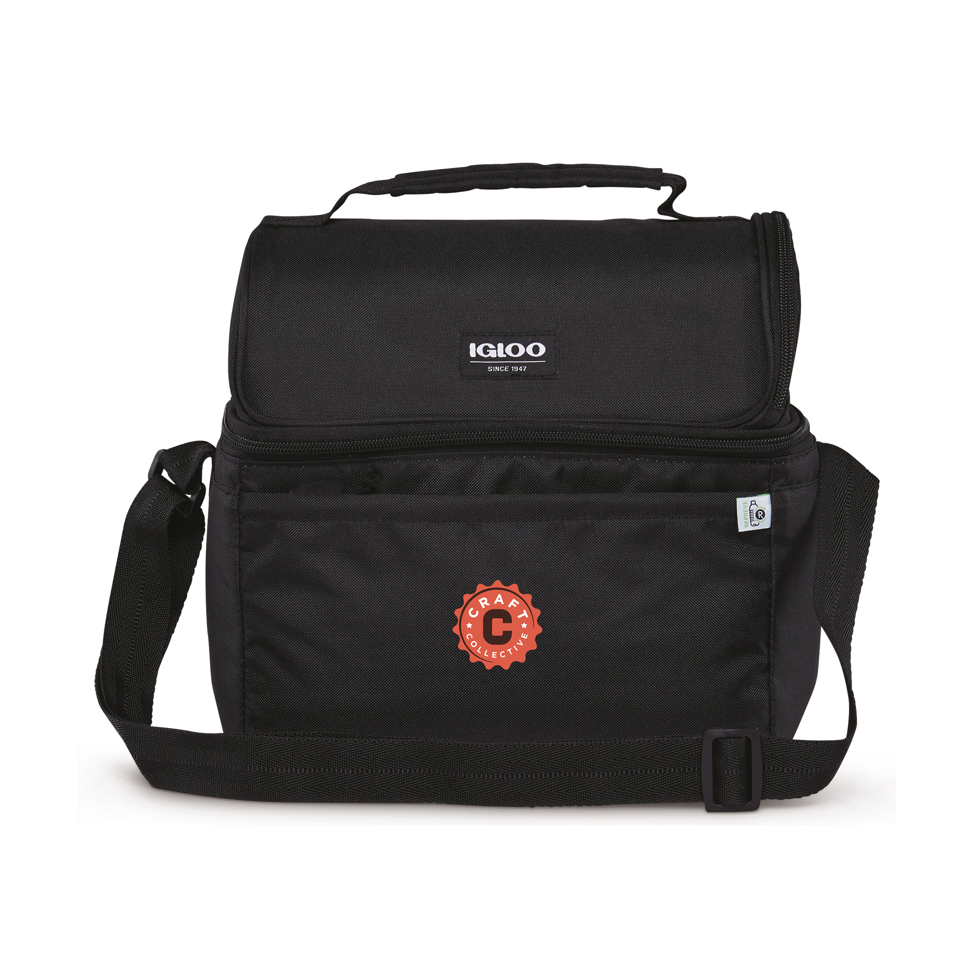 Picture of Igloo REPREVE Lunch Pail Cooler - Black