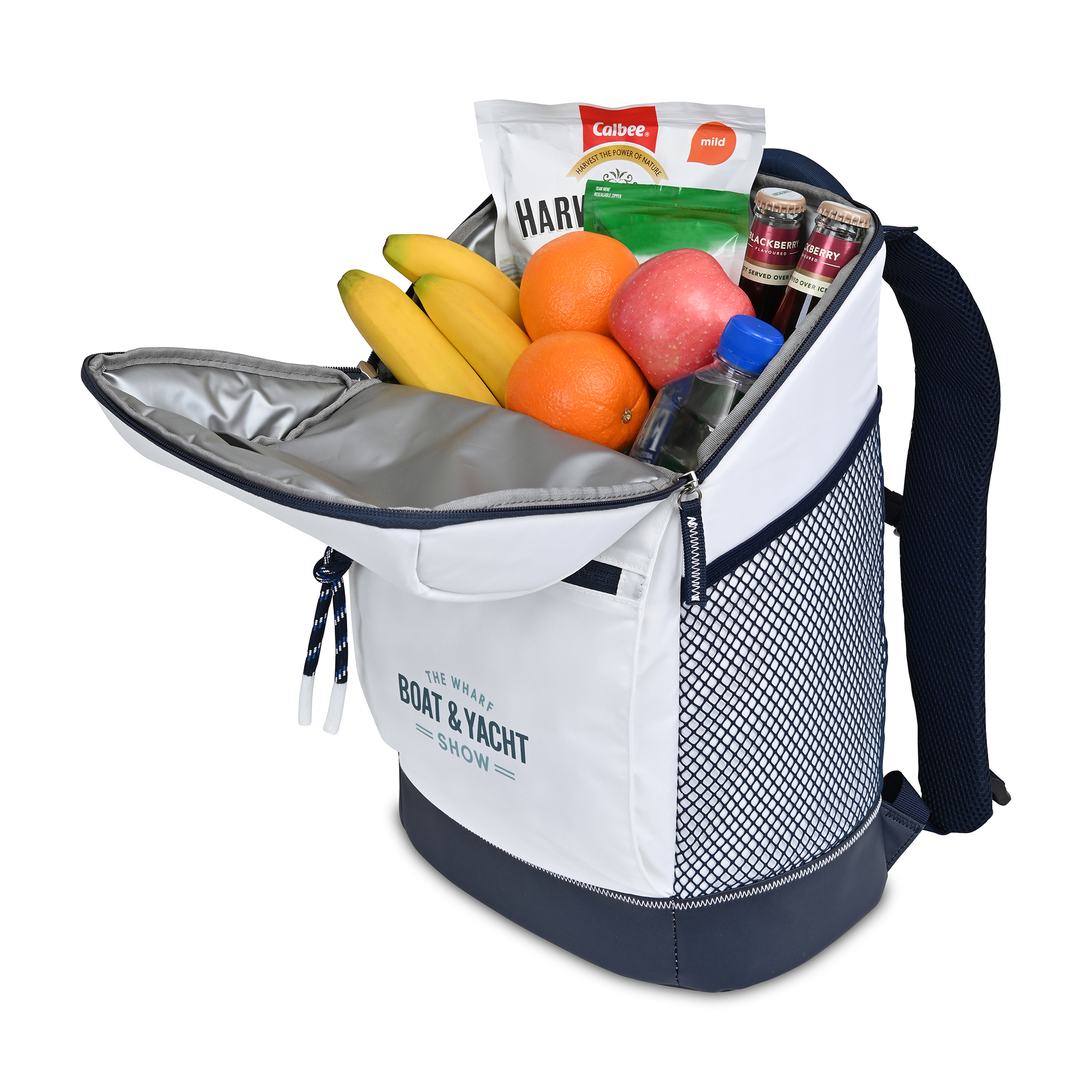 Picture of Harborside Backpack Cooler - White