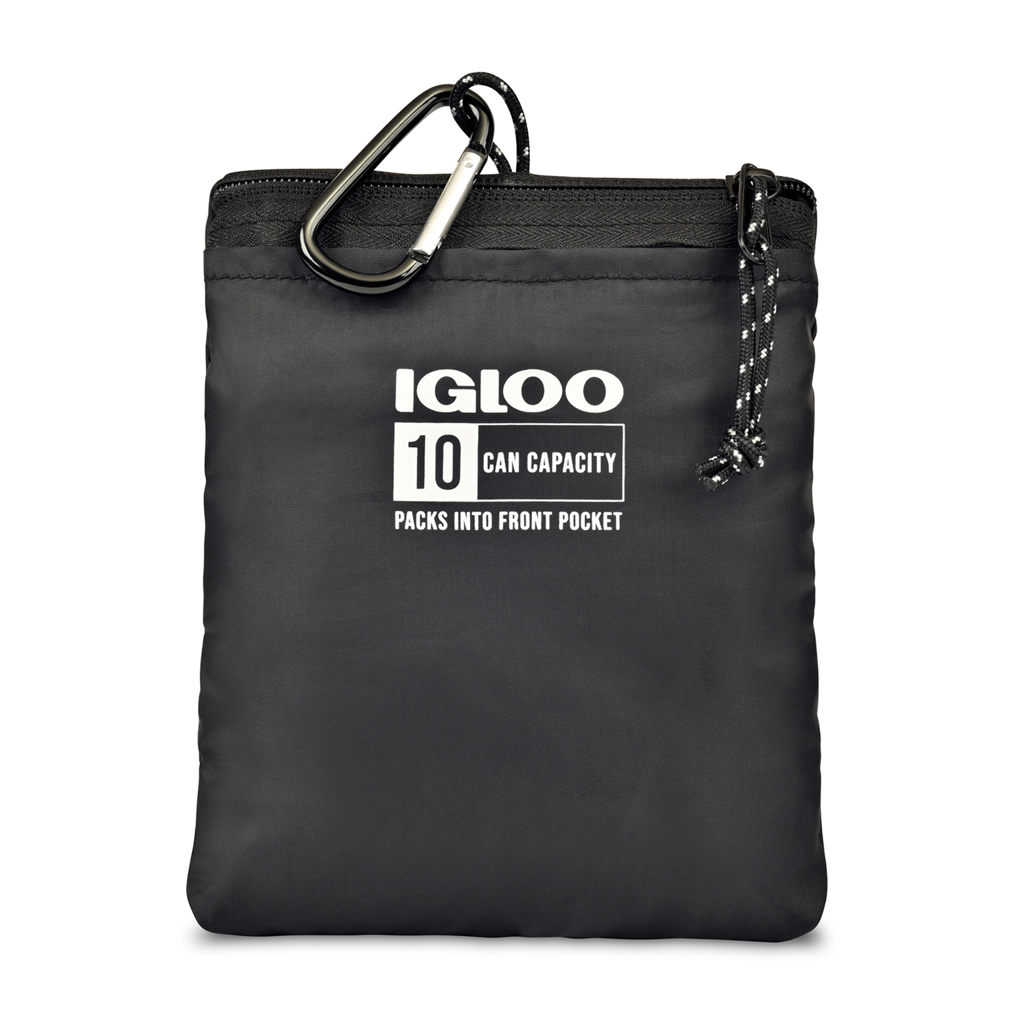 Picture of Igloo Packable Puffer 10-Can Cooler Bag - Black