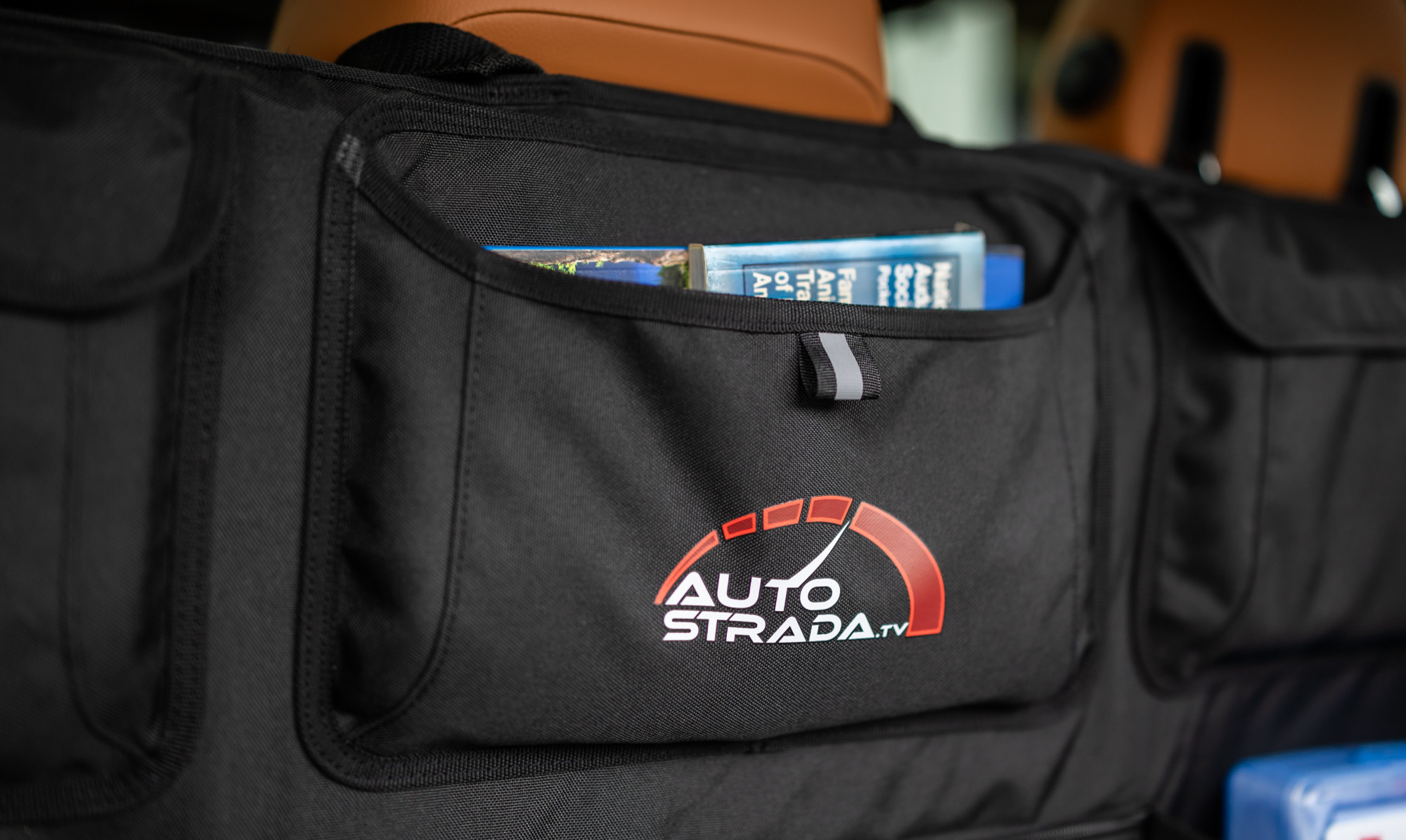 Picture of Structure Recycled rPET Backseat Bunker Organizer - Black