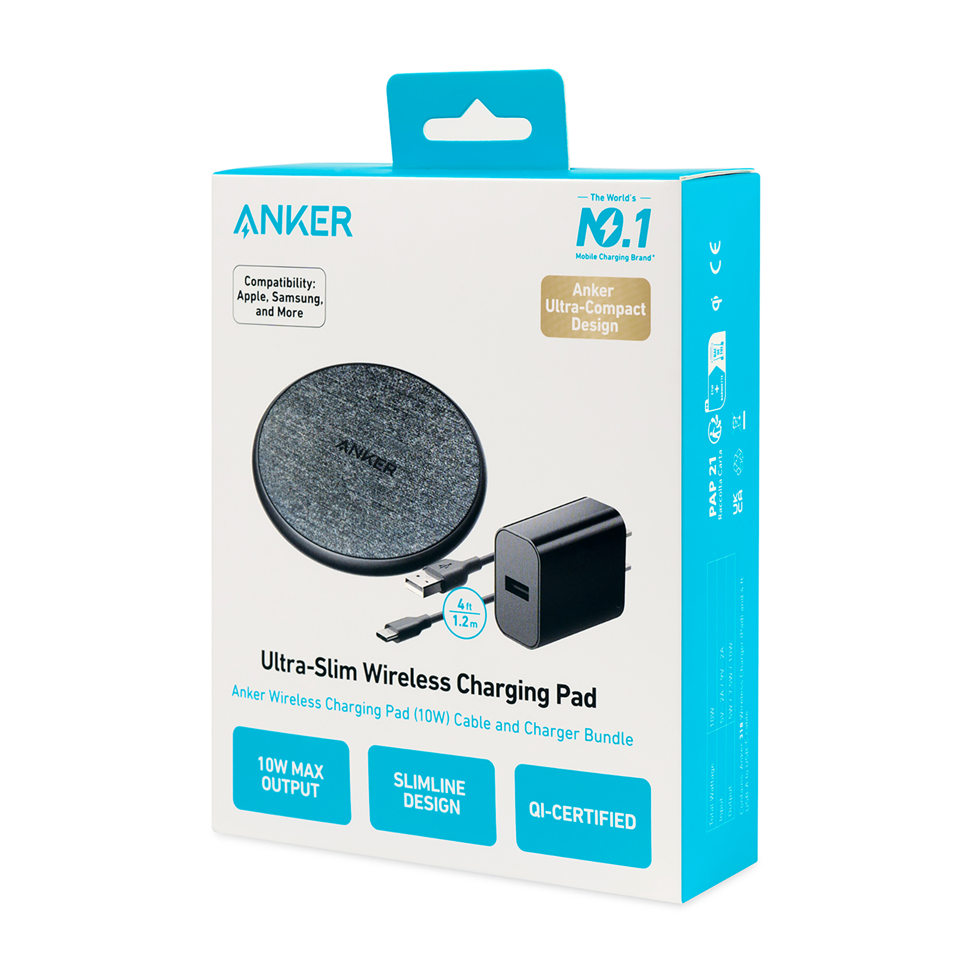Picture of Anker 318 Wireless Charging Pad - Black