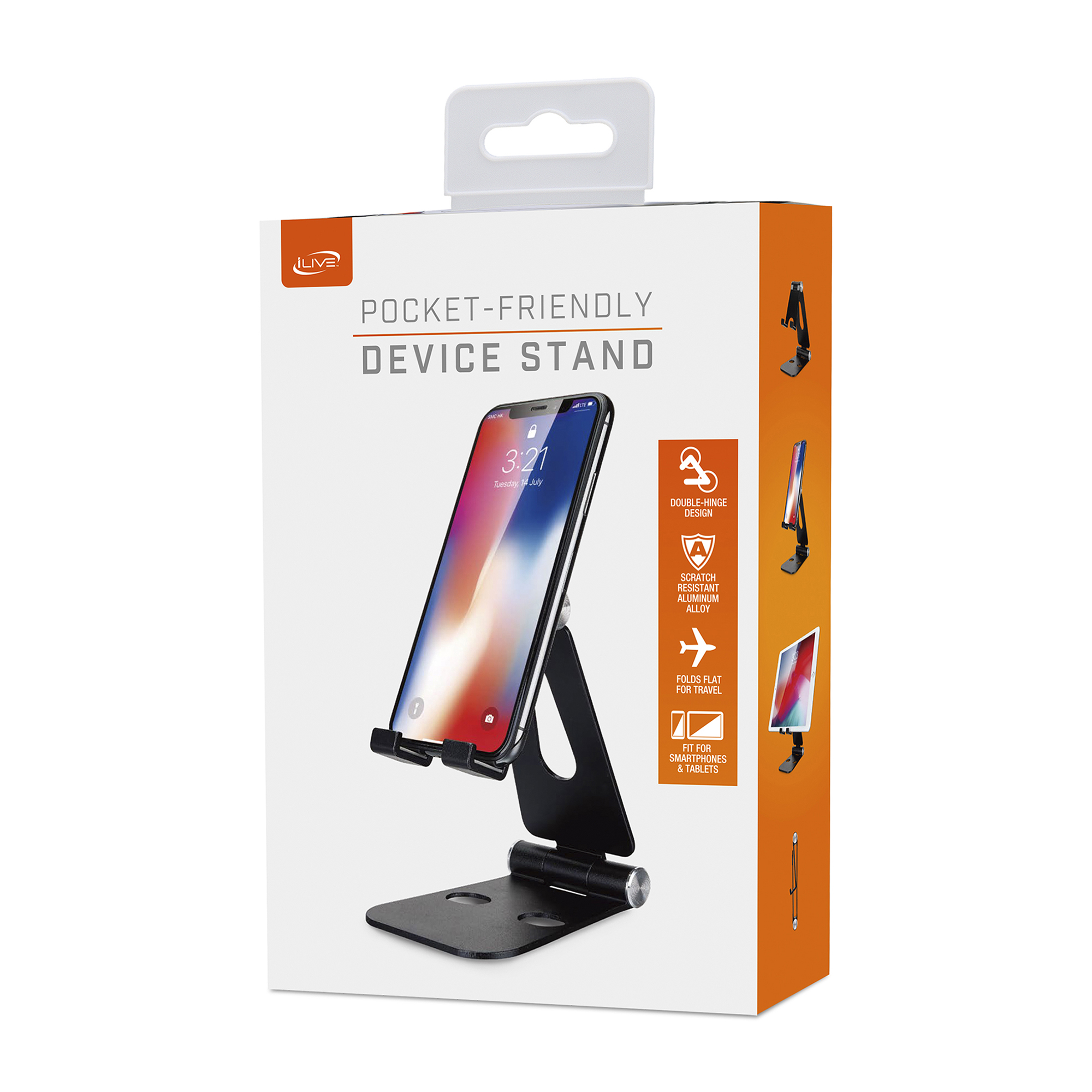 Picture of iLive Pocket-Friendly Device Stand - Black