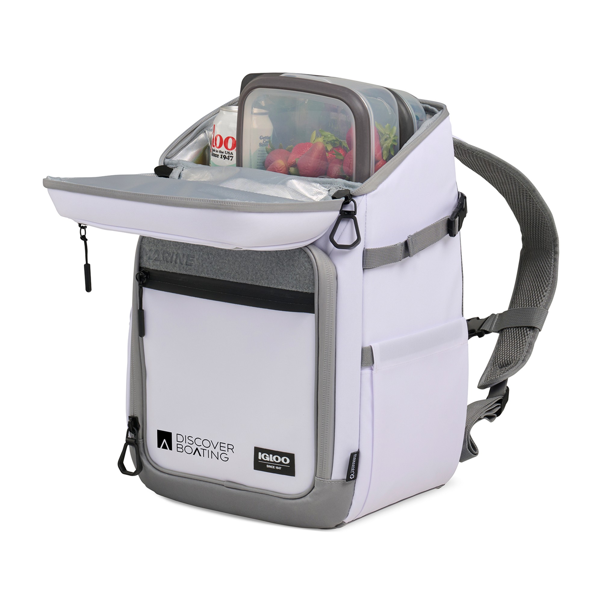 Picture of Igloo Marine 30 Can Backpack Cooler - White