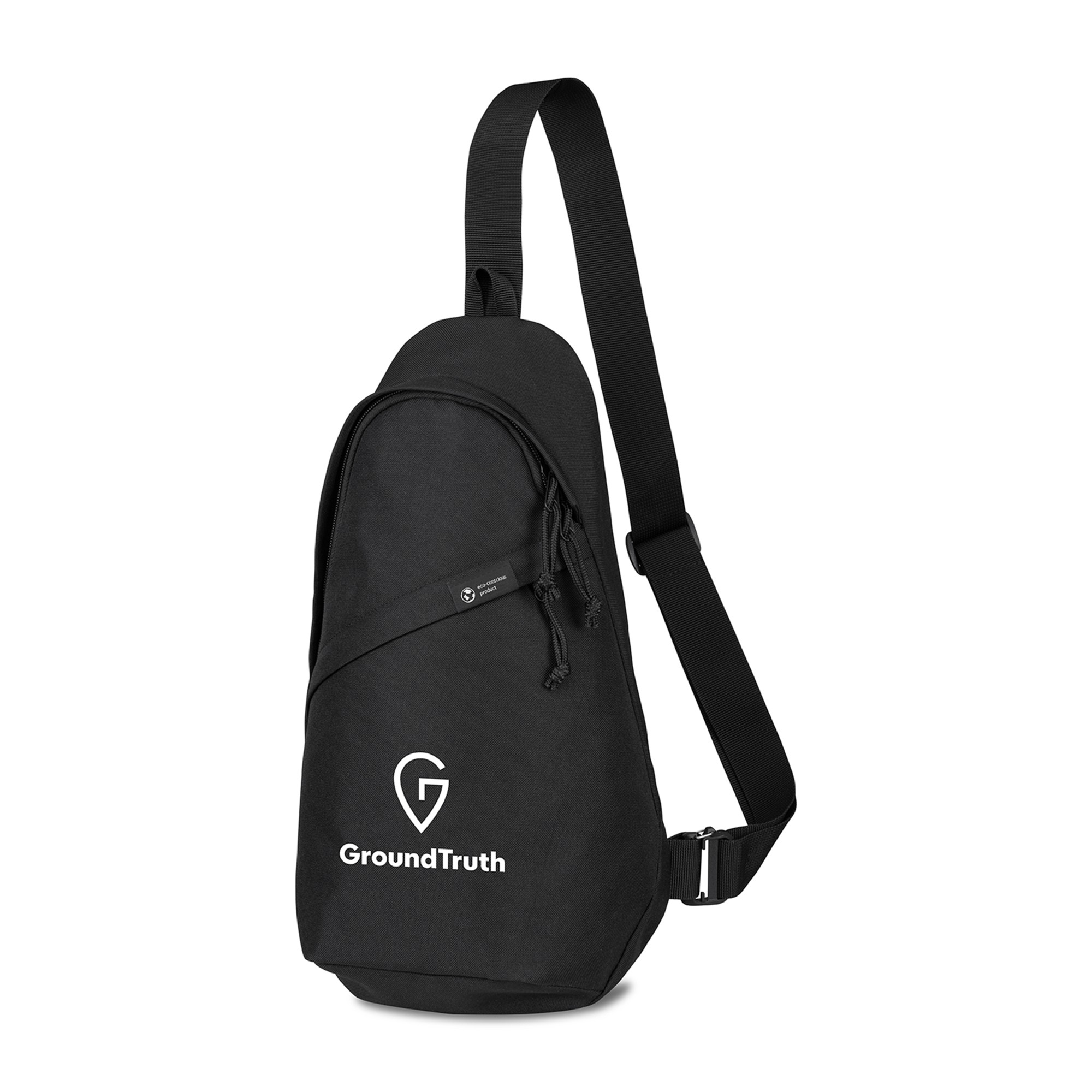 Picture of Renew Recycled rPET Sling Bag - Black