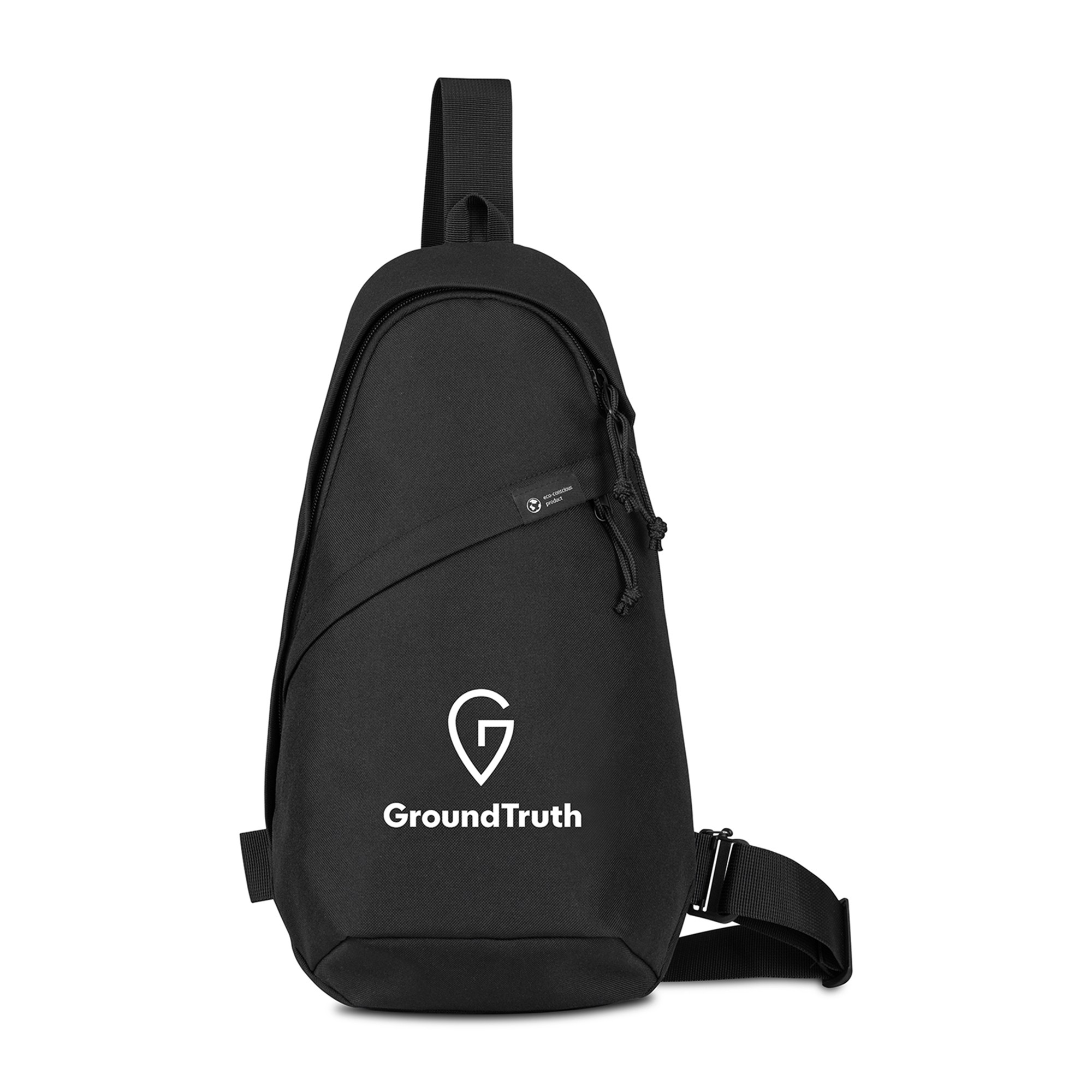 Picture of Renew Recycled rPET Sling Bag - Black