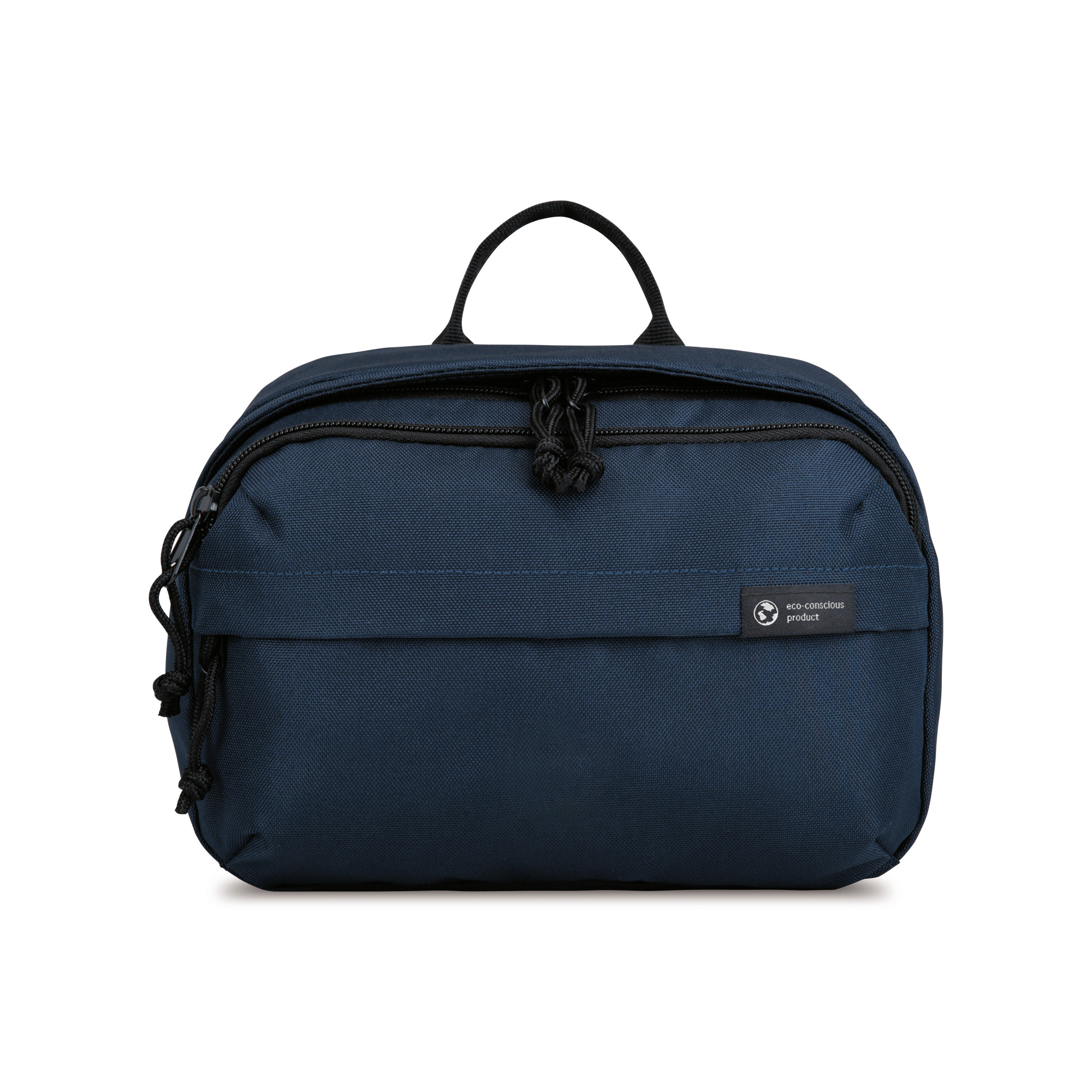 Picture of Renew Recycled rPET Toiletry Bag - AWARE - Navy