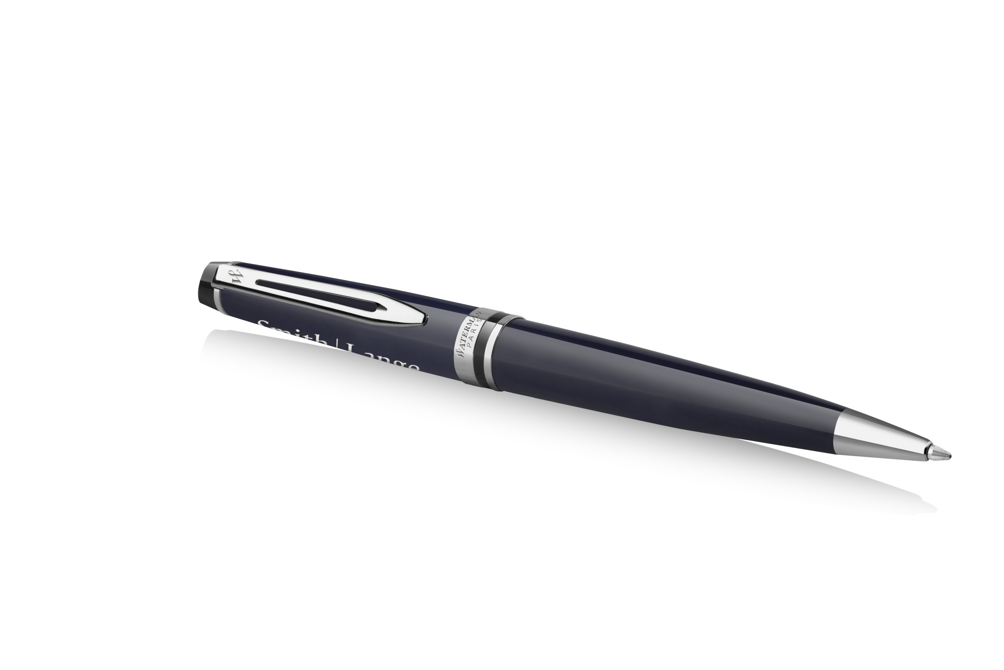 Picture of Waterman Expert Ballpoint - Blue - Chrome Trim