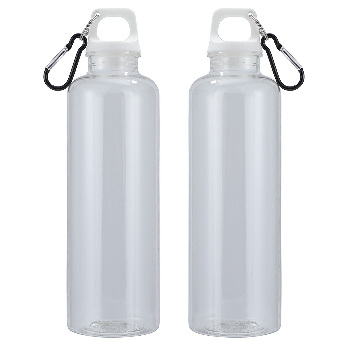 Picture of Aloha 25 oz RPET Reusable Translucent Bottle w/ Carabiner