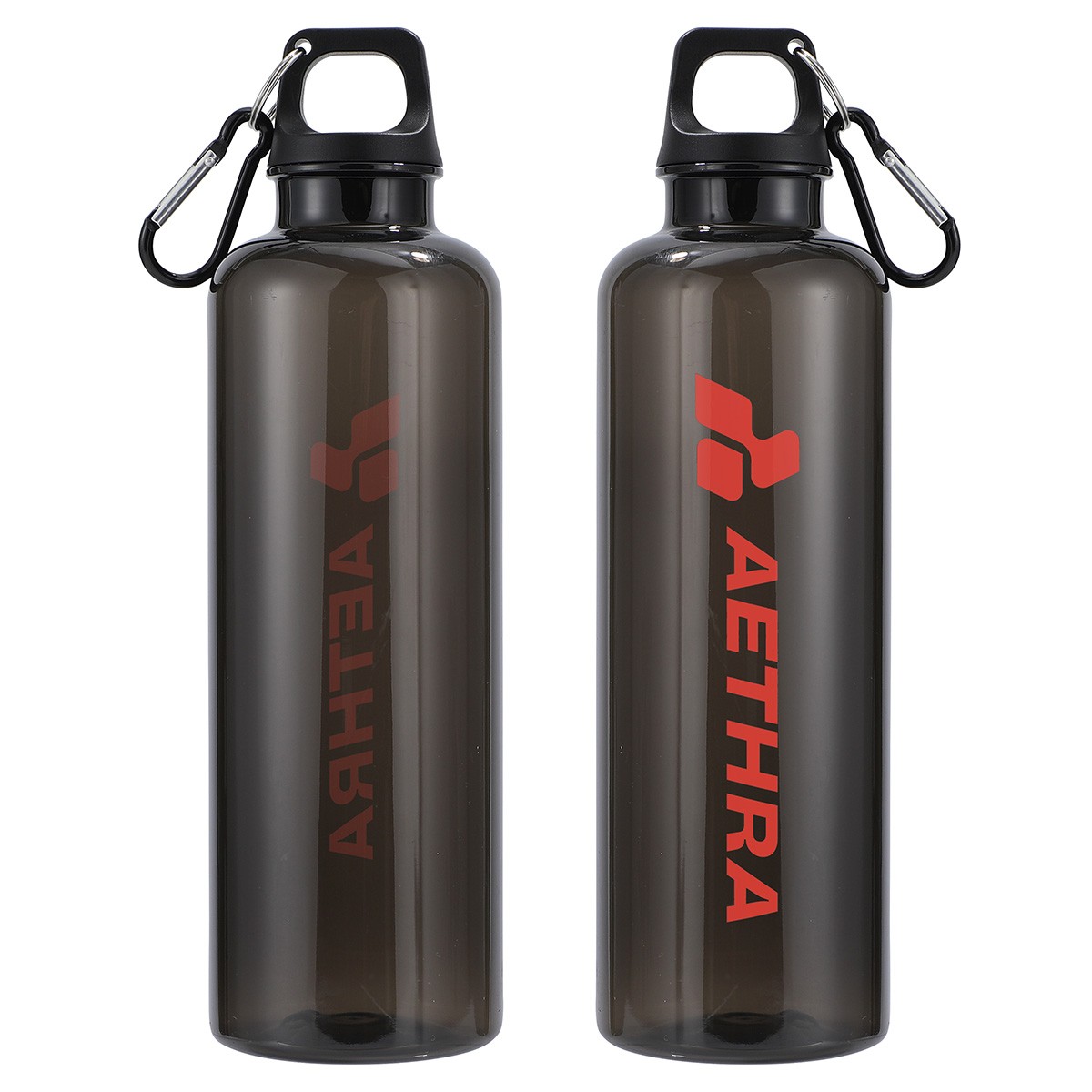 Picture of Aloha 25 oz RPET Reusable Translucent Bottle w/ Carabiner