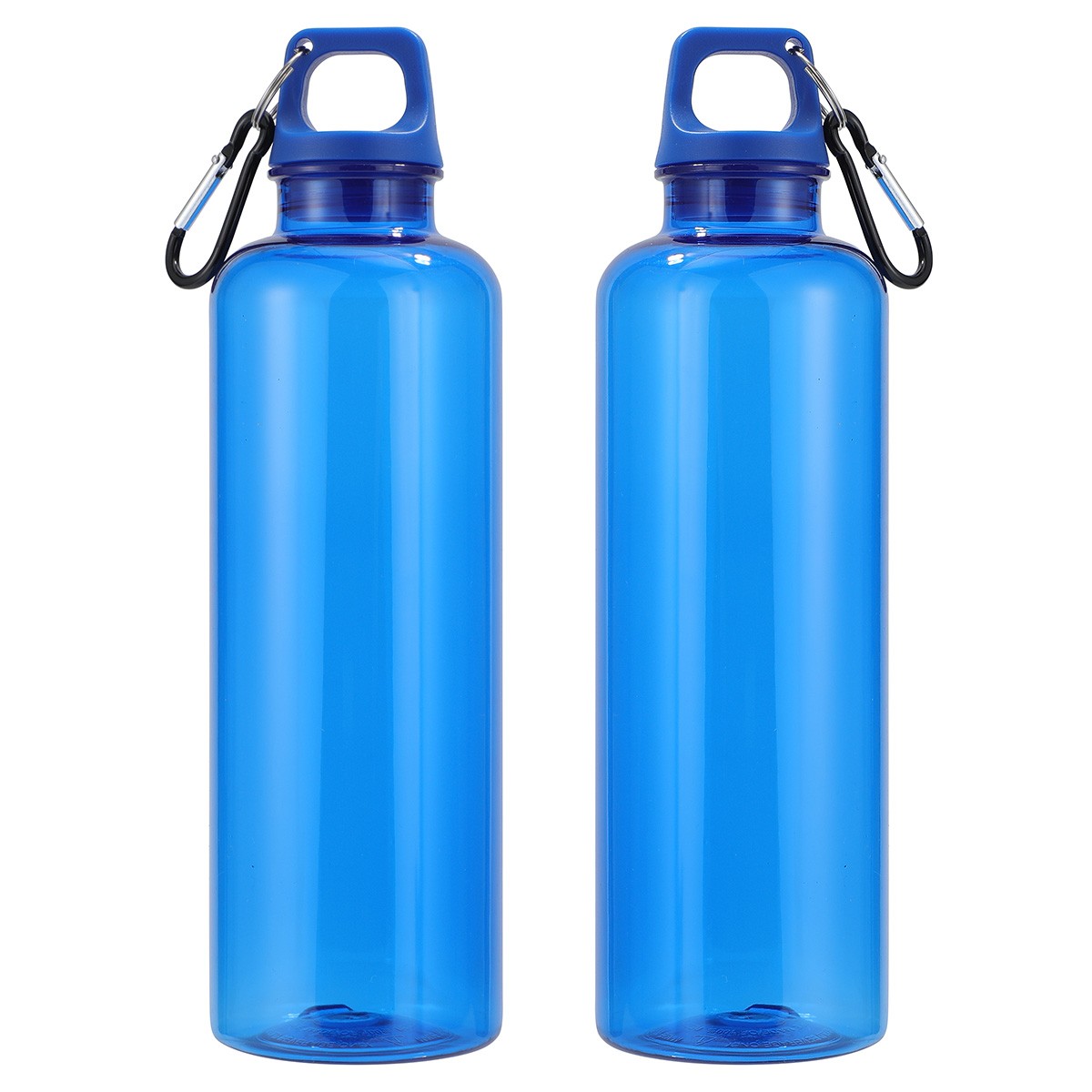 Picture of Aloha 25 oz RPET Reusable Translucent Bottle w/ Carabiner