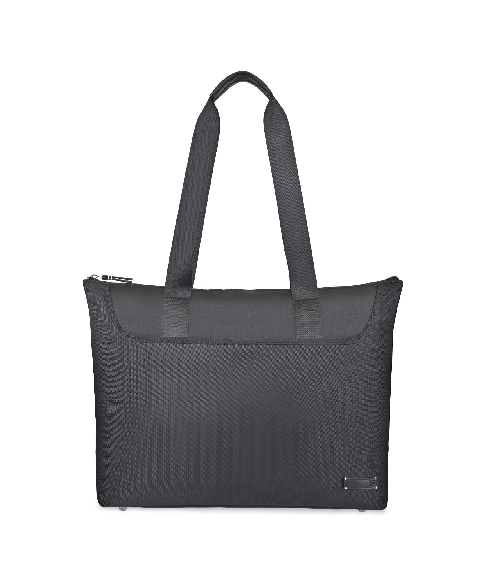 Picture of Travis & Wells Lennox Recycled Nylon Laptop Tote - Black