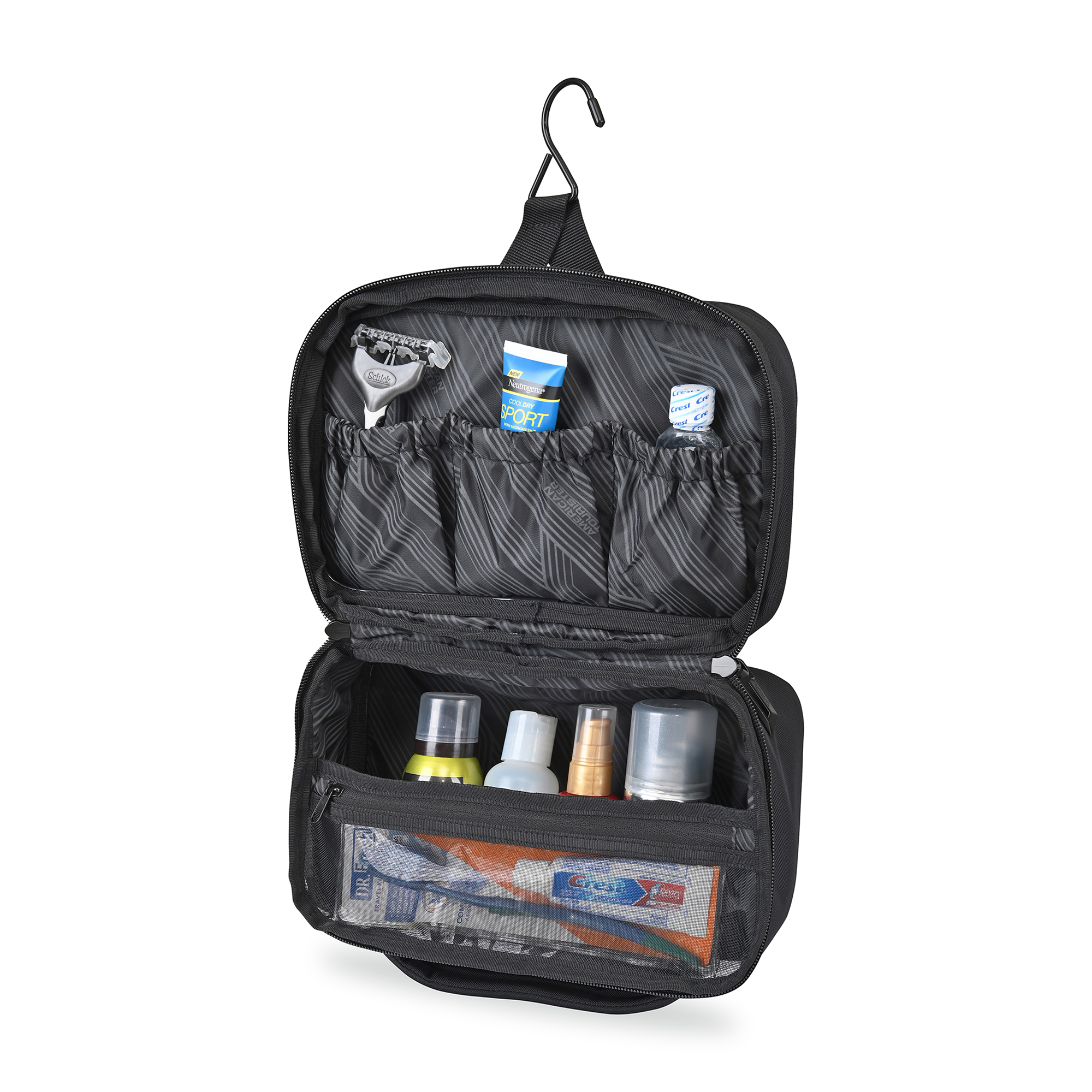 Picture of American Tourister Zoom Turbo Toiletry Pouch - Black