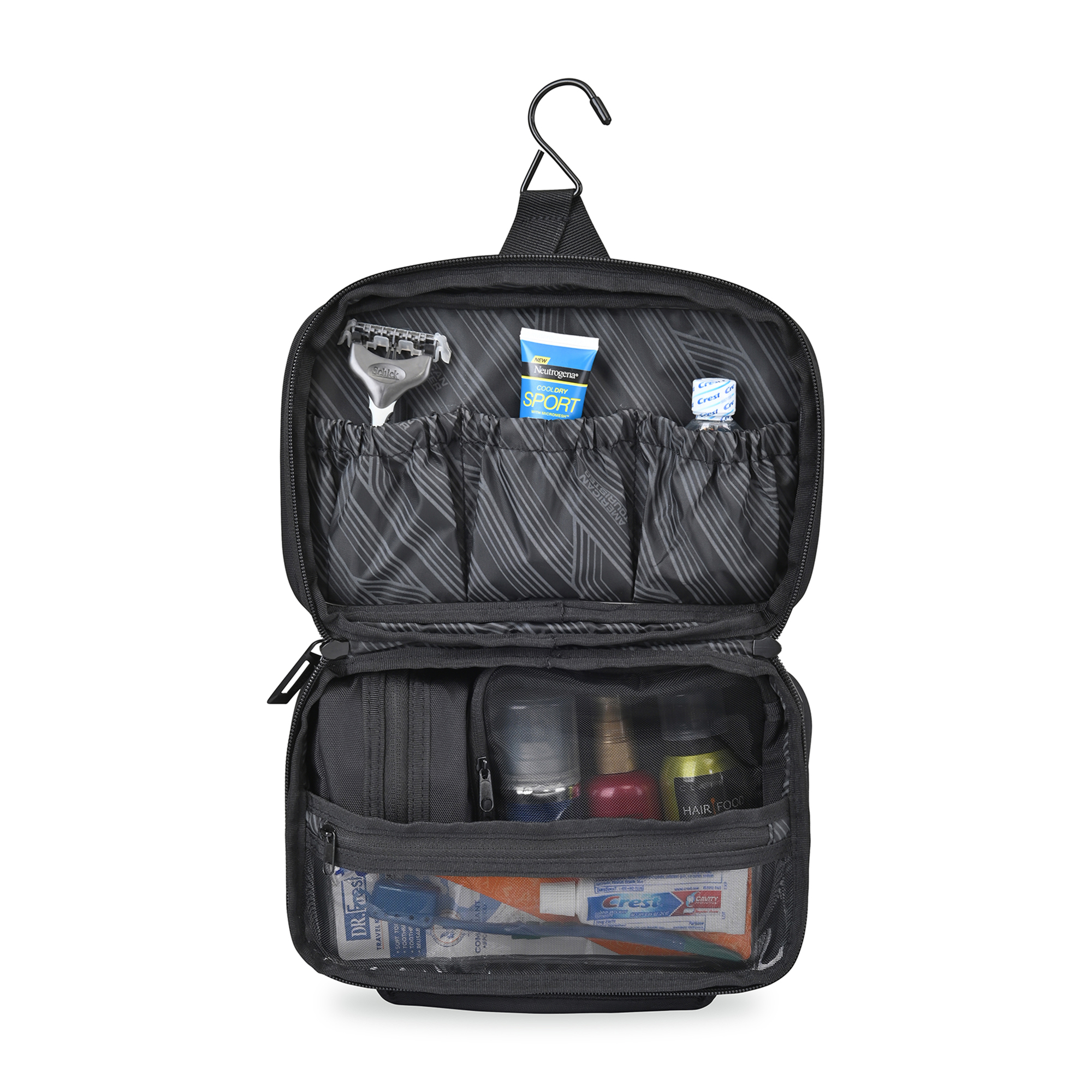 Picture of American Tourister Zoom Turbo Toiletry Pouch - Black