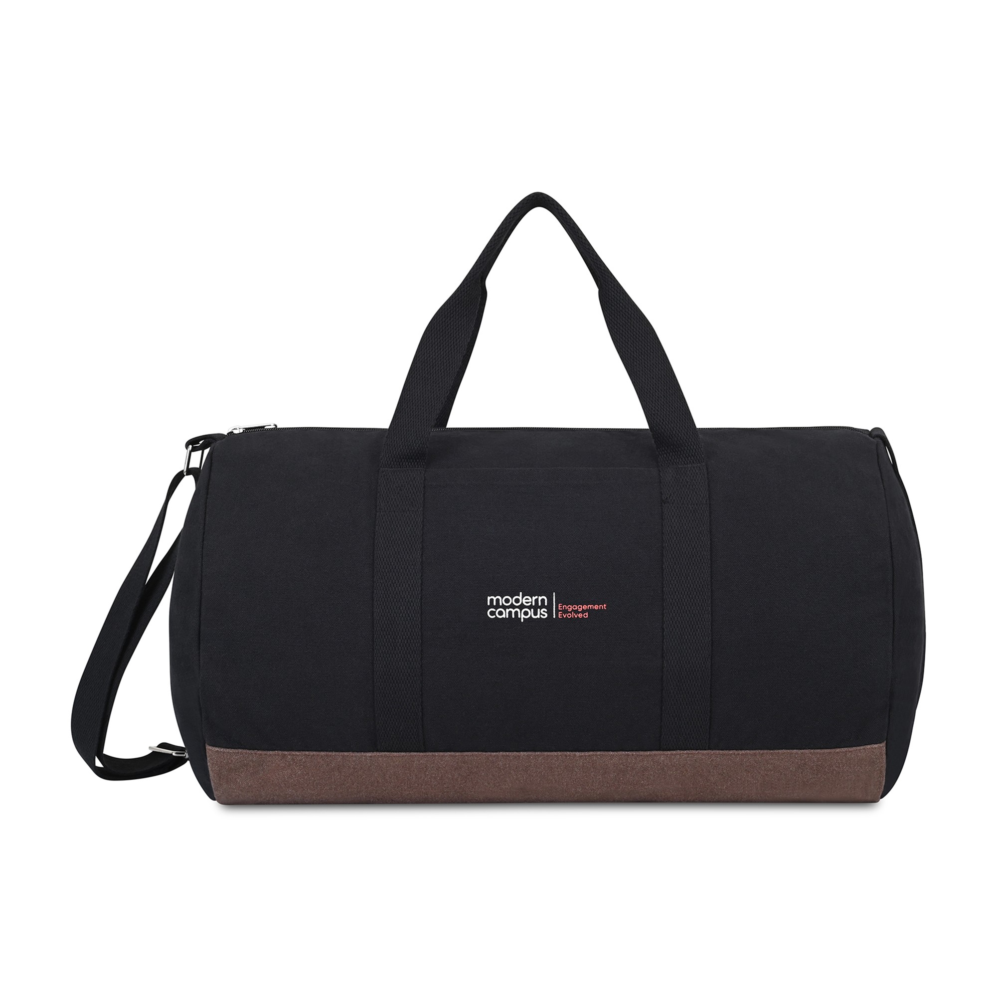 Picture of Ivy Recycled Cotton Barrel Duffel - AWARE - Black