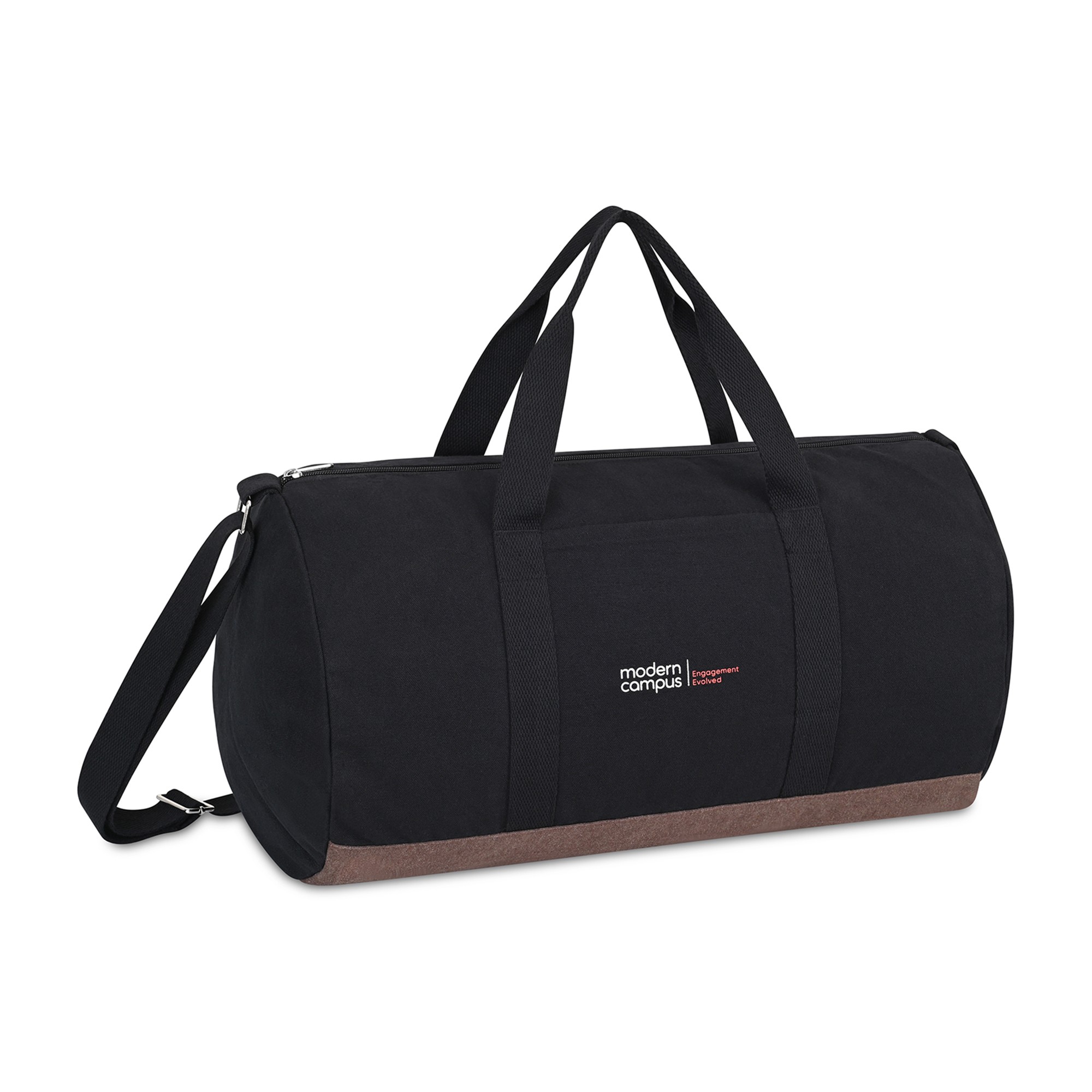 Picture of Ivy Recycled Cotton Barrel Duffel - AWARE - Black