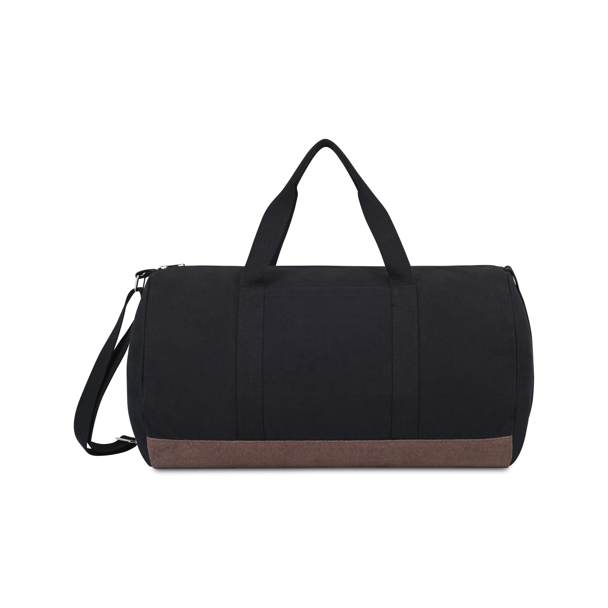 Picture of Ivy Recycled Cotton Barrel Duffel - AWARE - Black