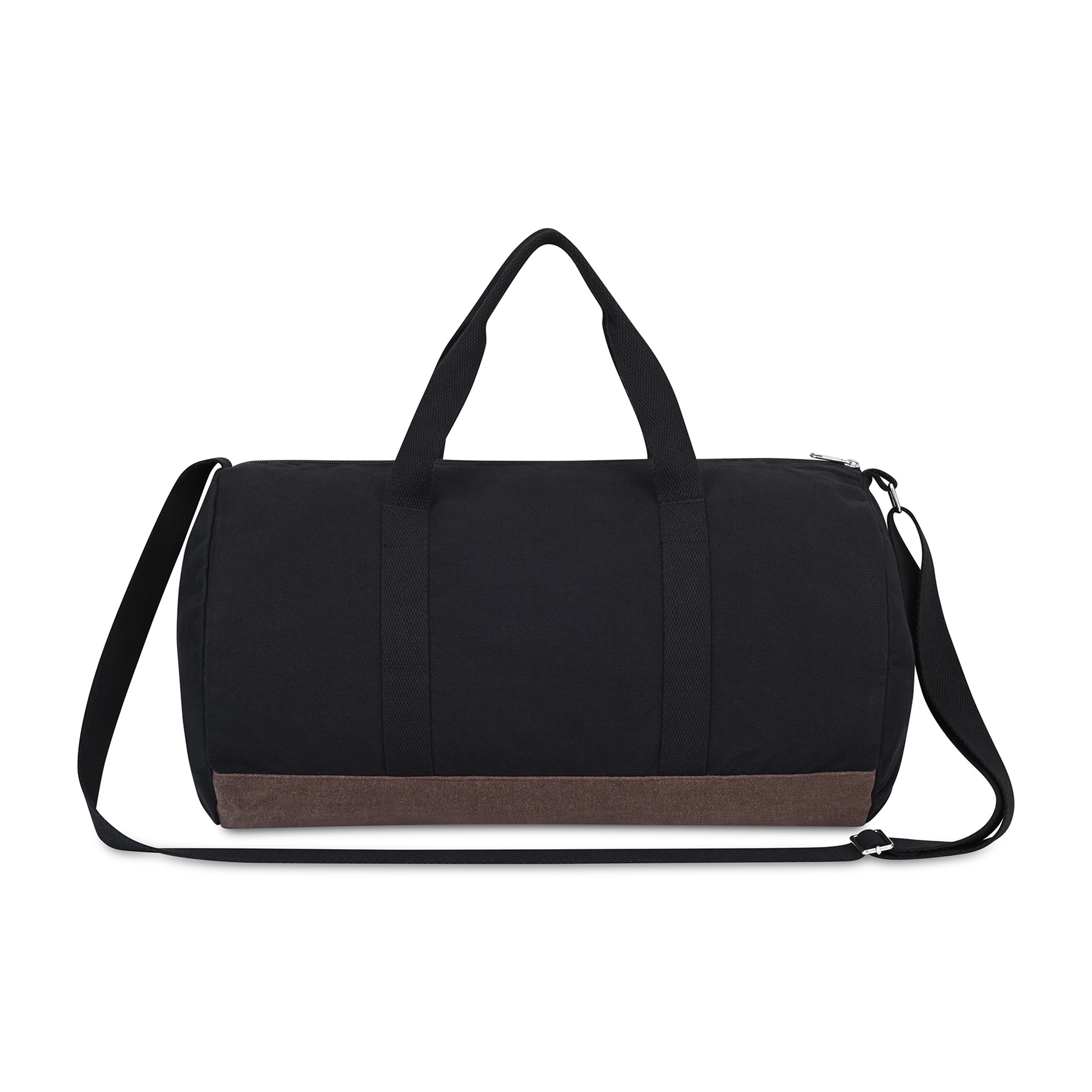 Picture of Ivy Recycled Cotton Barrel Duffel - AWARE - Black